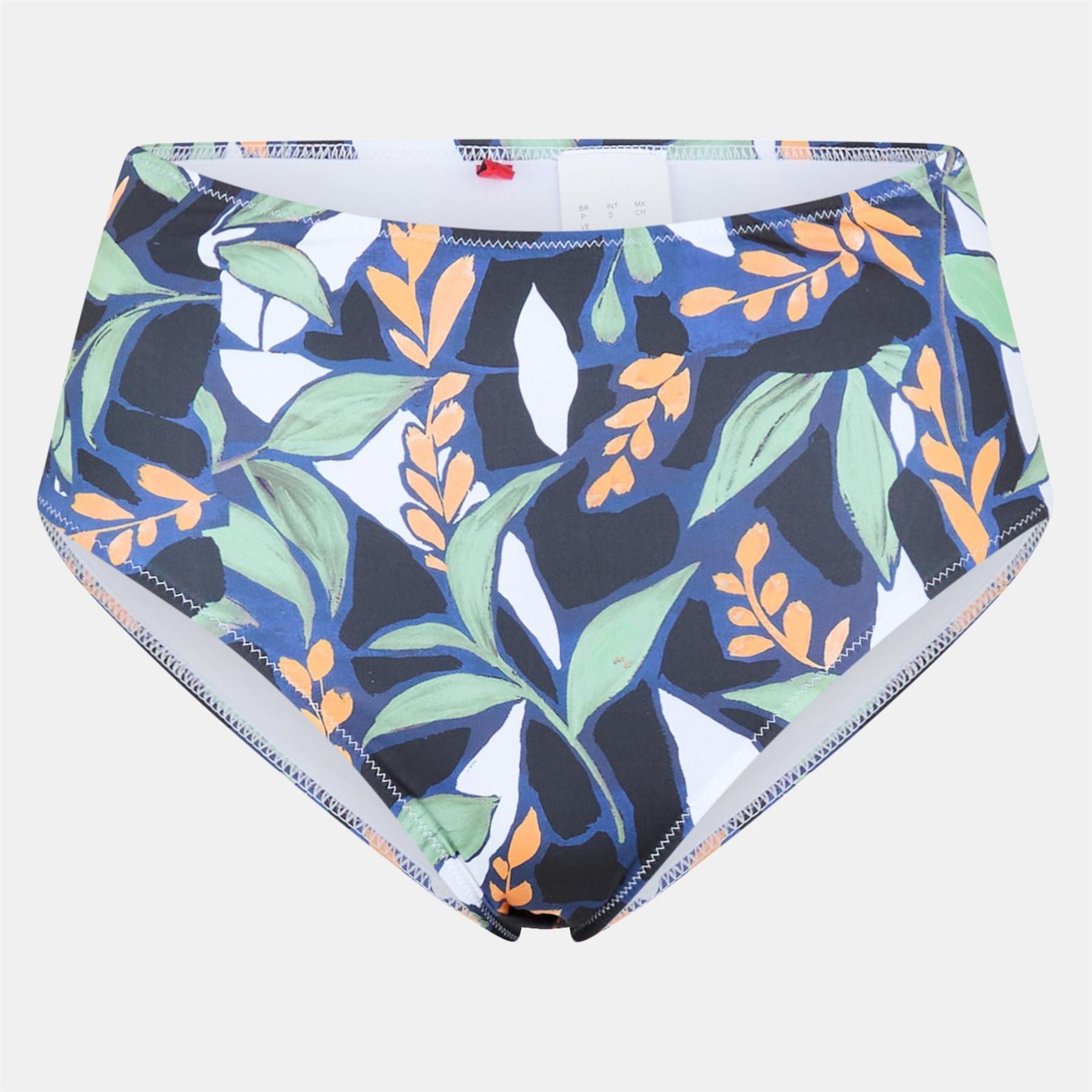 Hugo Blooms High Waisted Bikini Bottoms