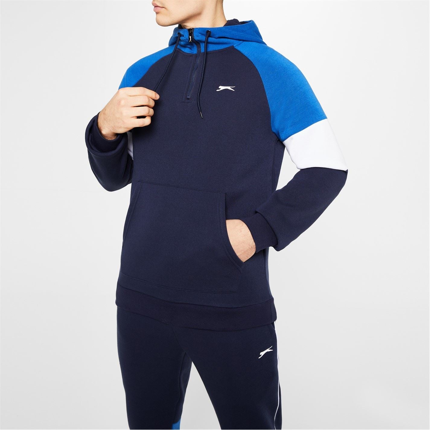 Slazenger Mens Quarter Zip Tracksuit