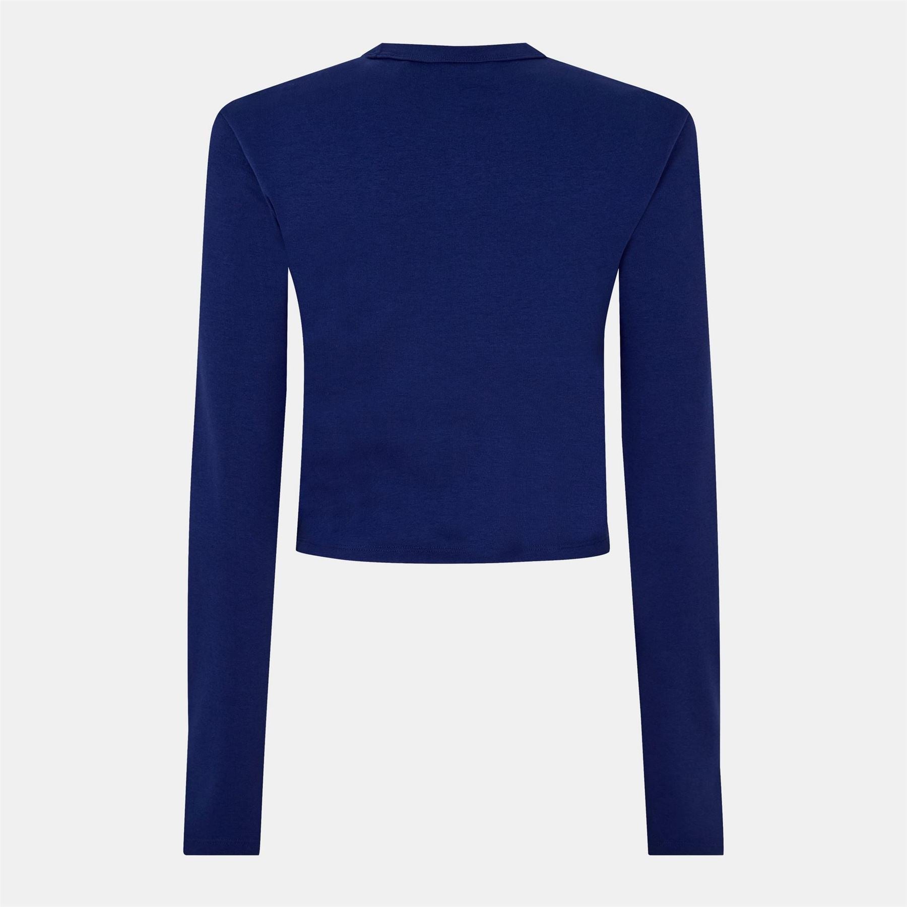 Hugo Cropped Crew Neck Regular Fit T-Shirt