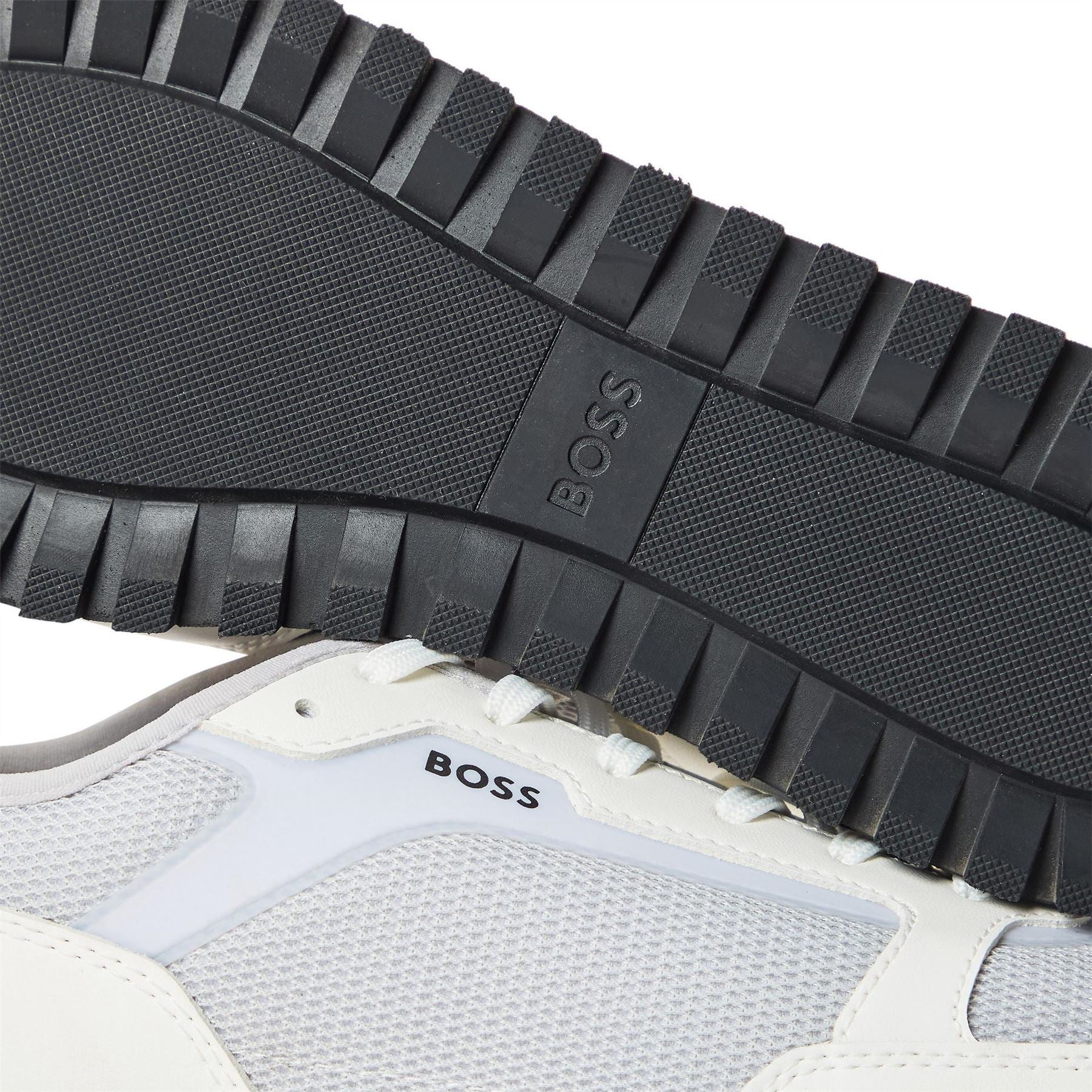Boss Mens Parkour L Runn Methn 10277965 Low Top Trainers