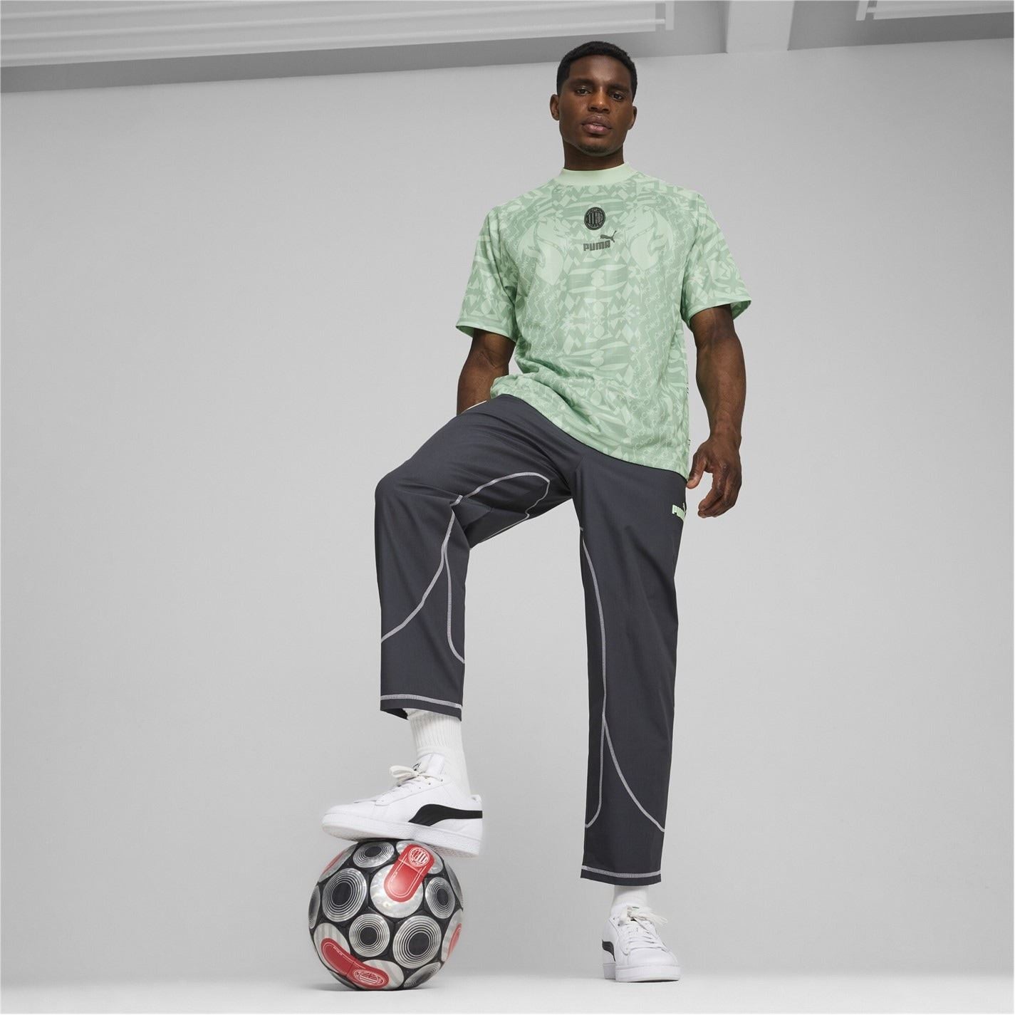 Puma Ac Milan Statement T-Shirt 2024 2025 Adults