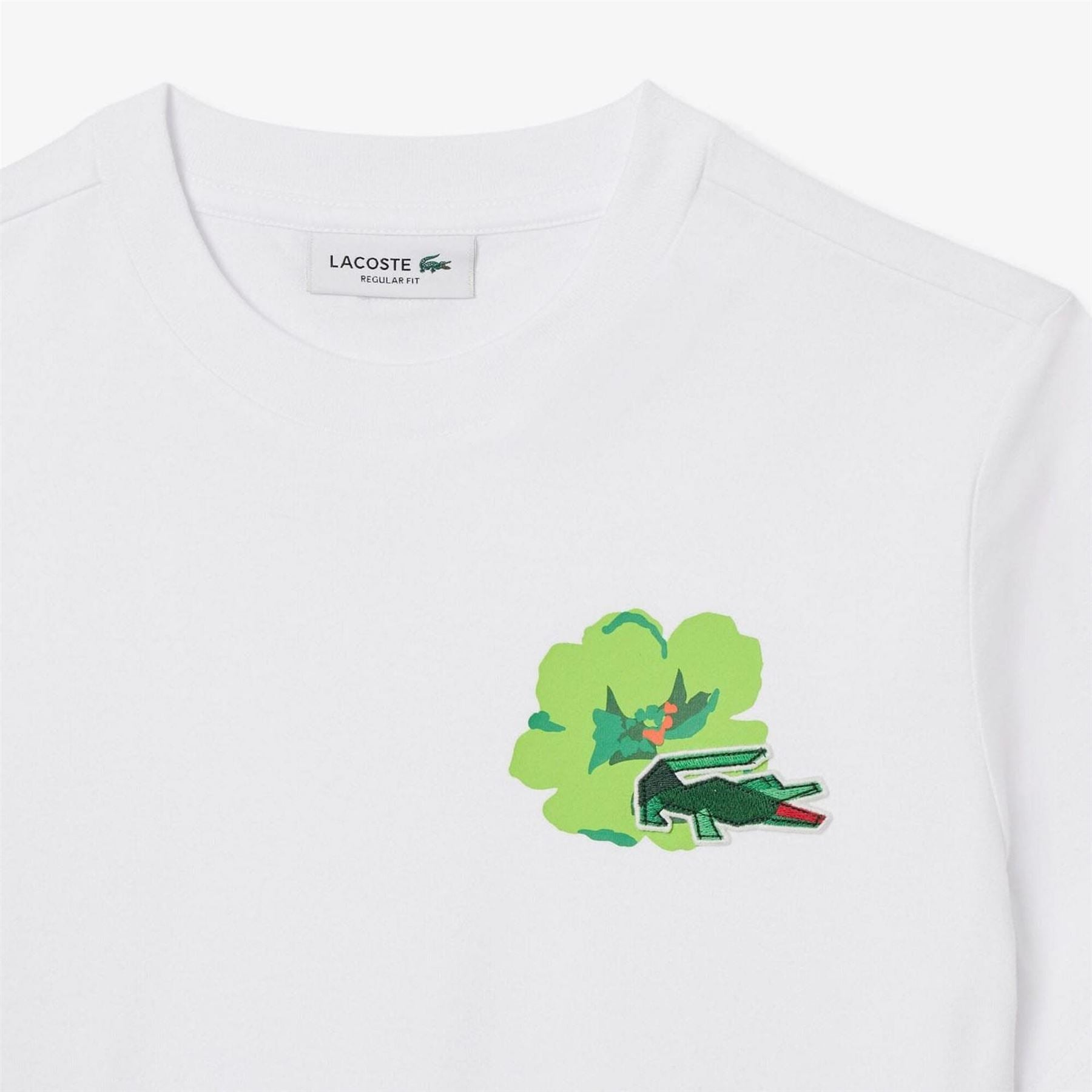Lacoste Print Cotton T-Shirt