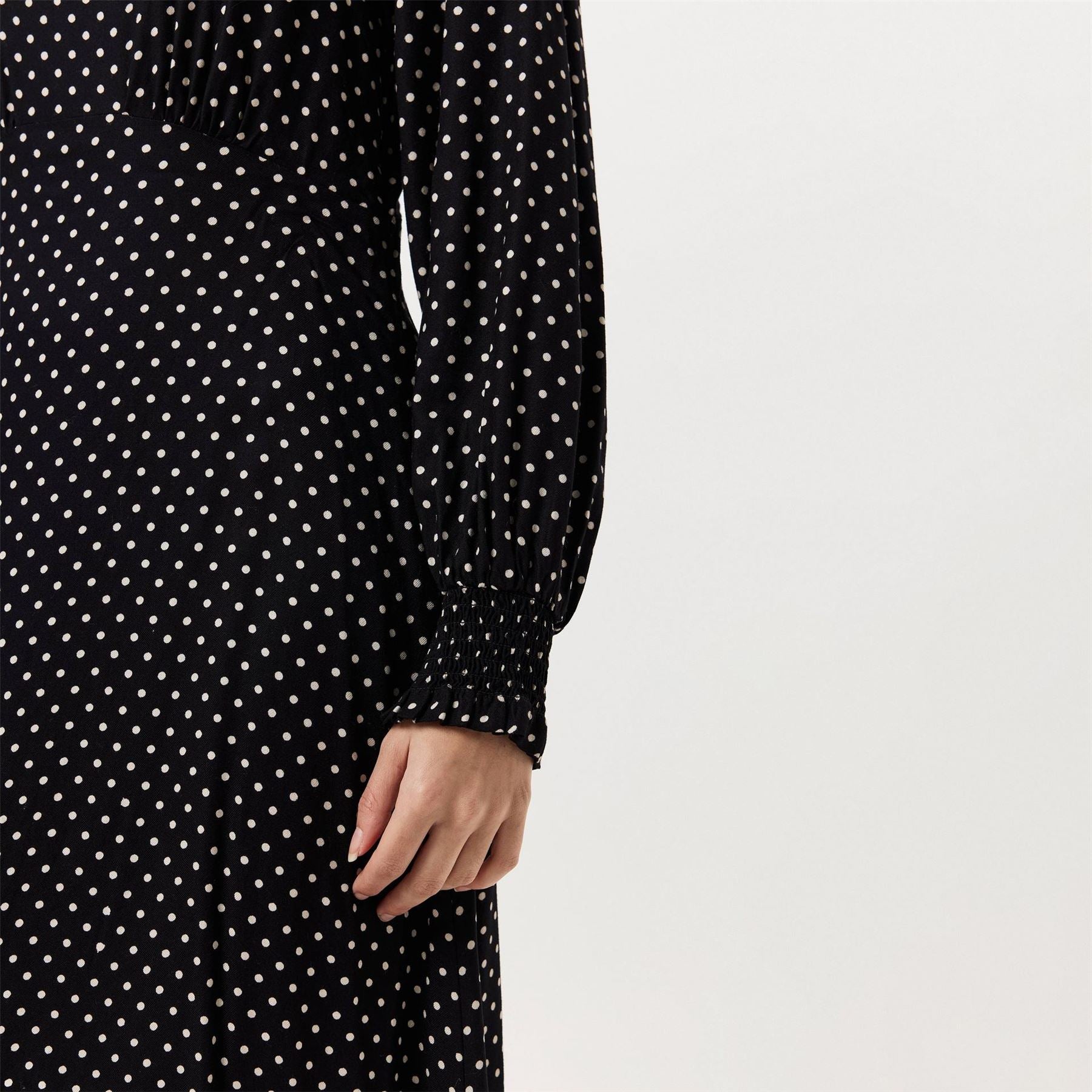 Finery Kimmy Crew Neck Midi A-Line Dress