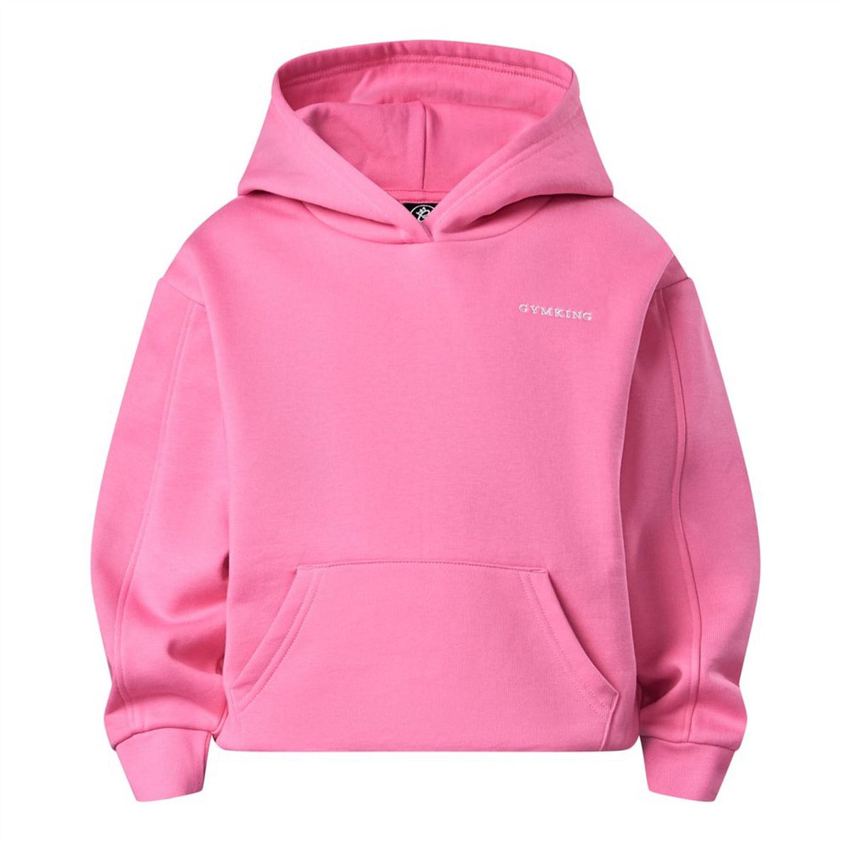 Gym King King Junior 365 Relaxed Fit Hood   Carnation Pink