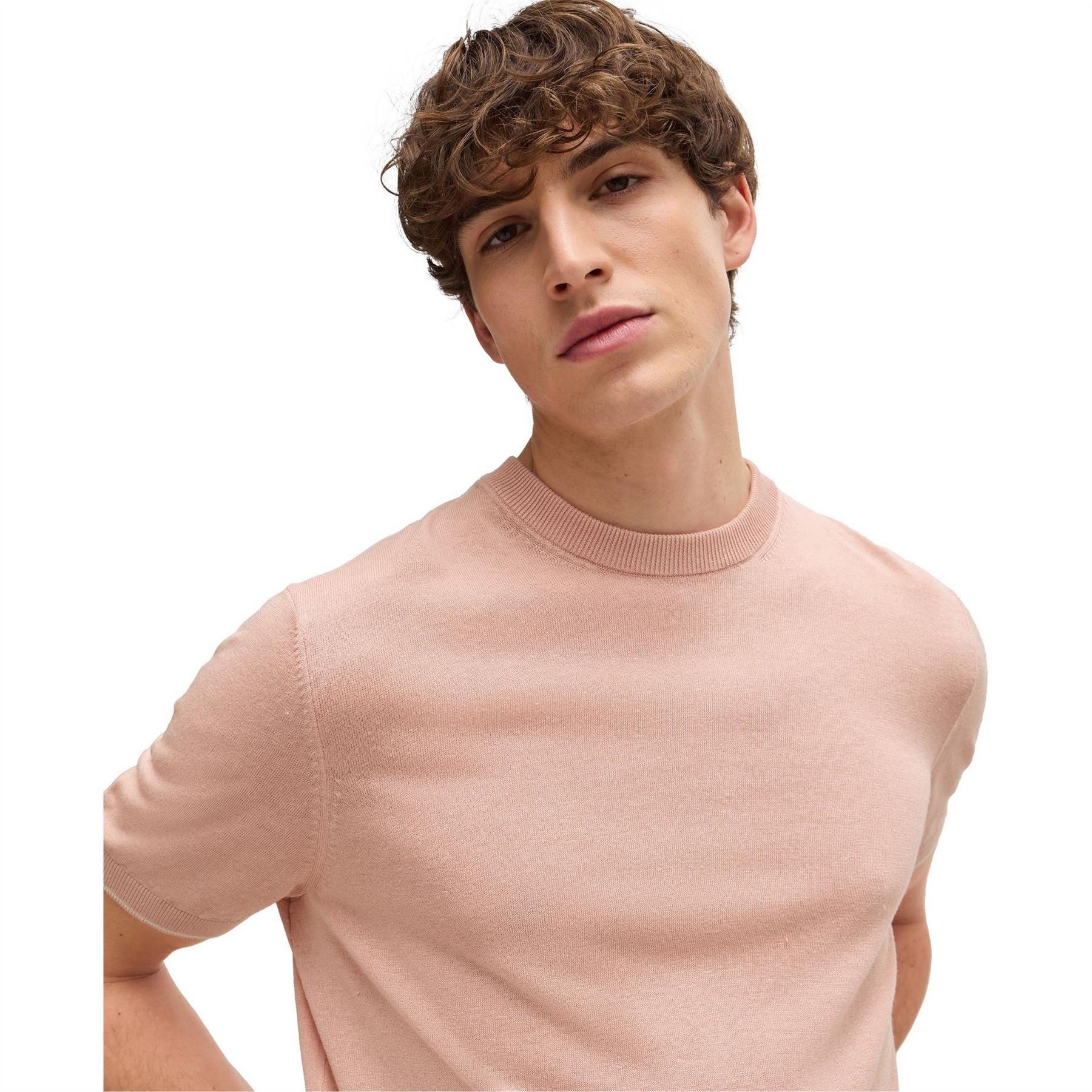 Boss Crew Neck Short Sleeve Regular Fit T-Shirt
