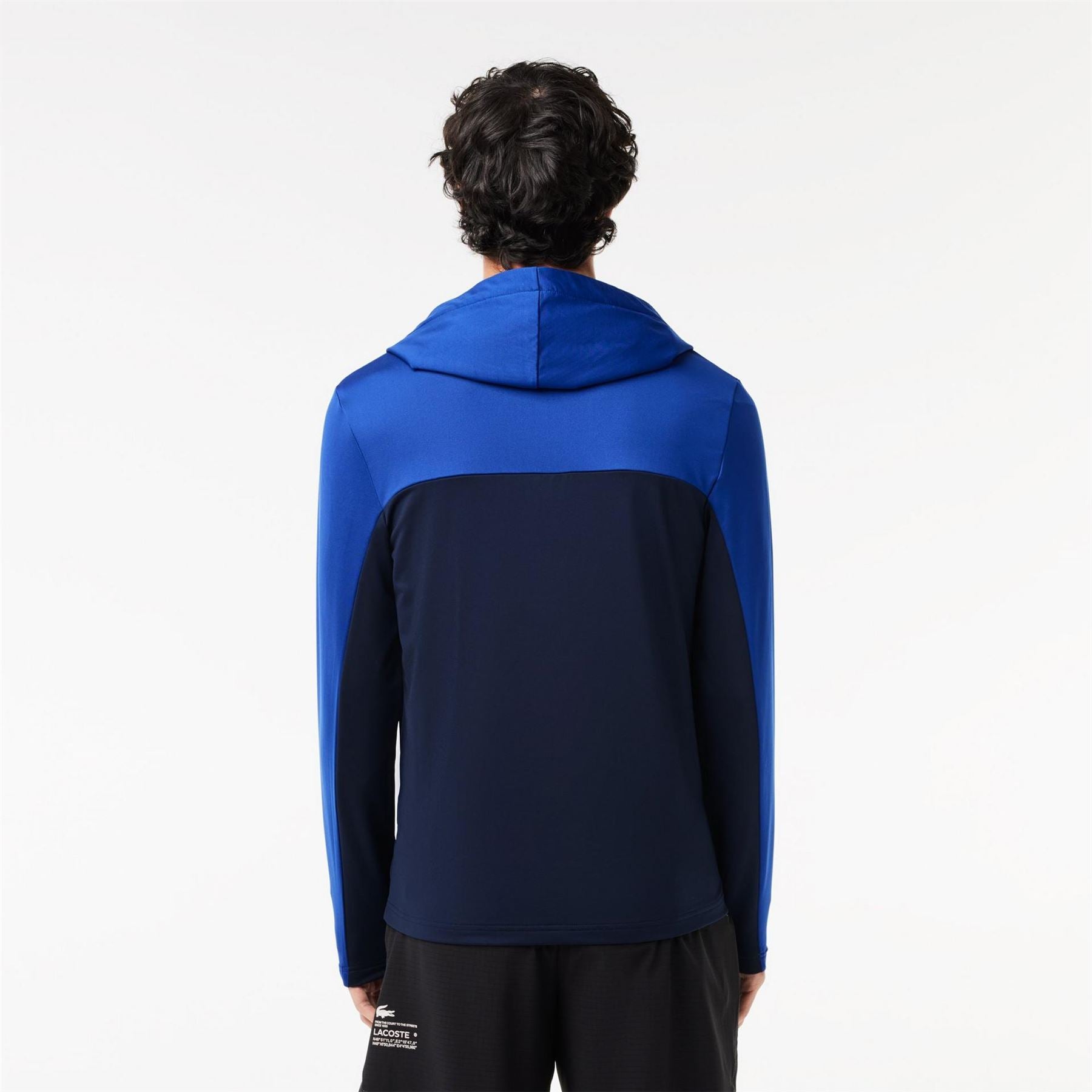 Lacoste Ultra Dry Color Block Hooded Track Jacket