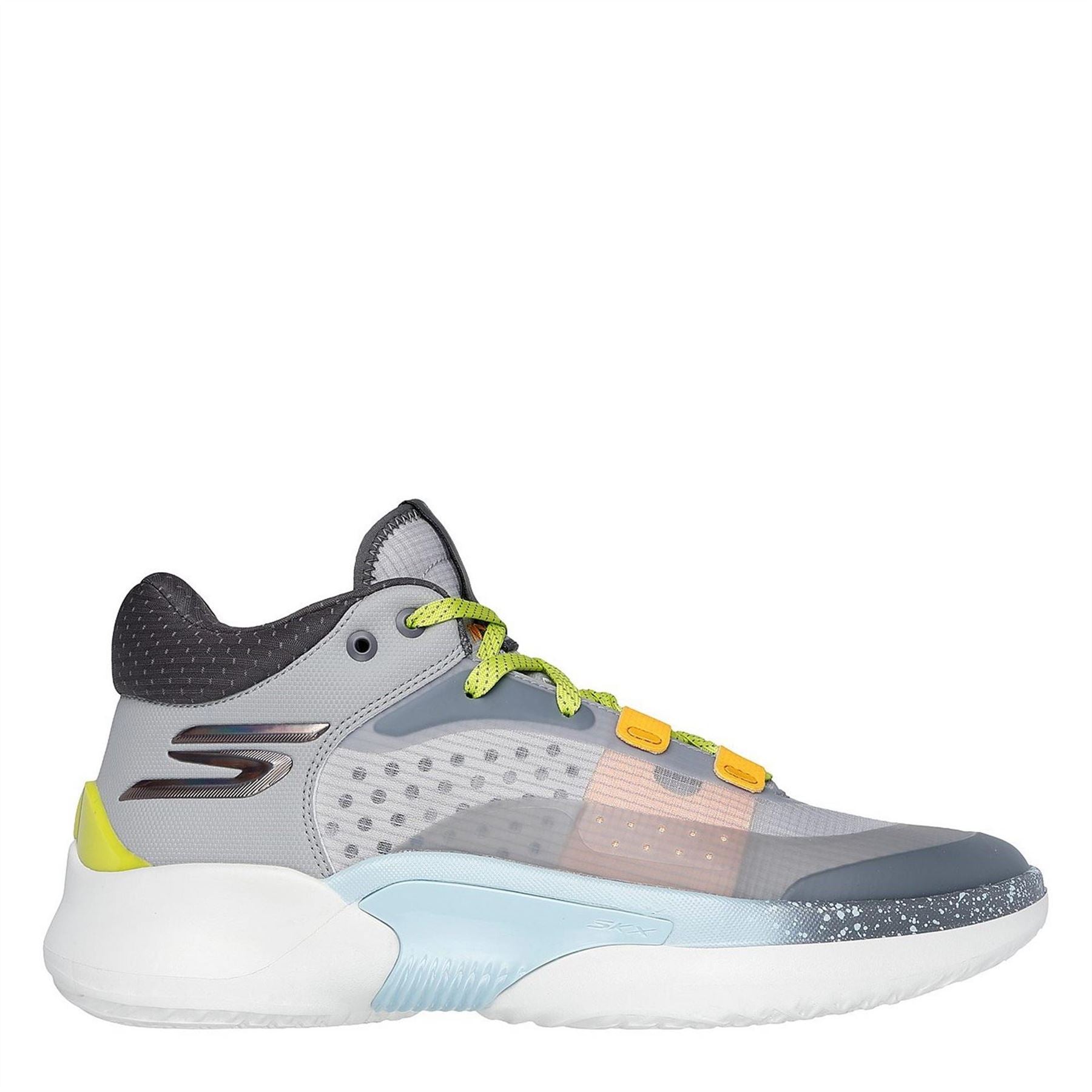Skechers Junior Resagrip Speckled Mid Top Sneakers