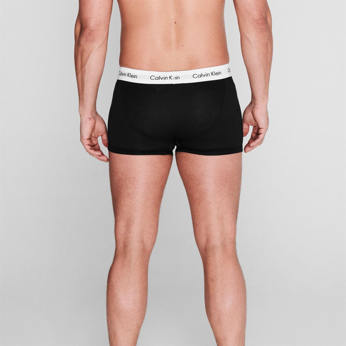 Calvin Klein Mens 3 Pack Low Rise Boxer Shorts