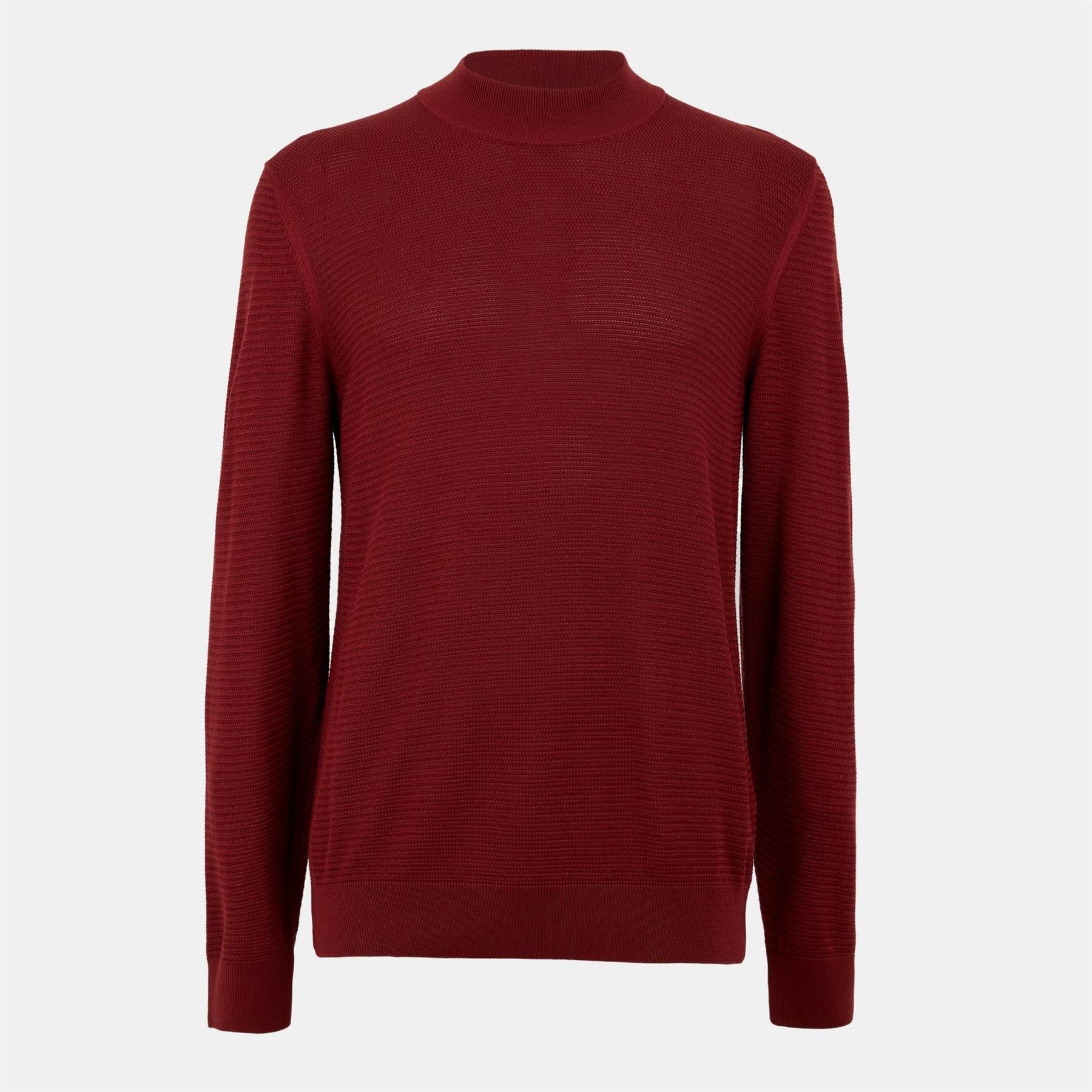 Boss Maguno Slim Fit Mock Neck Long Sleeve Sweater