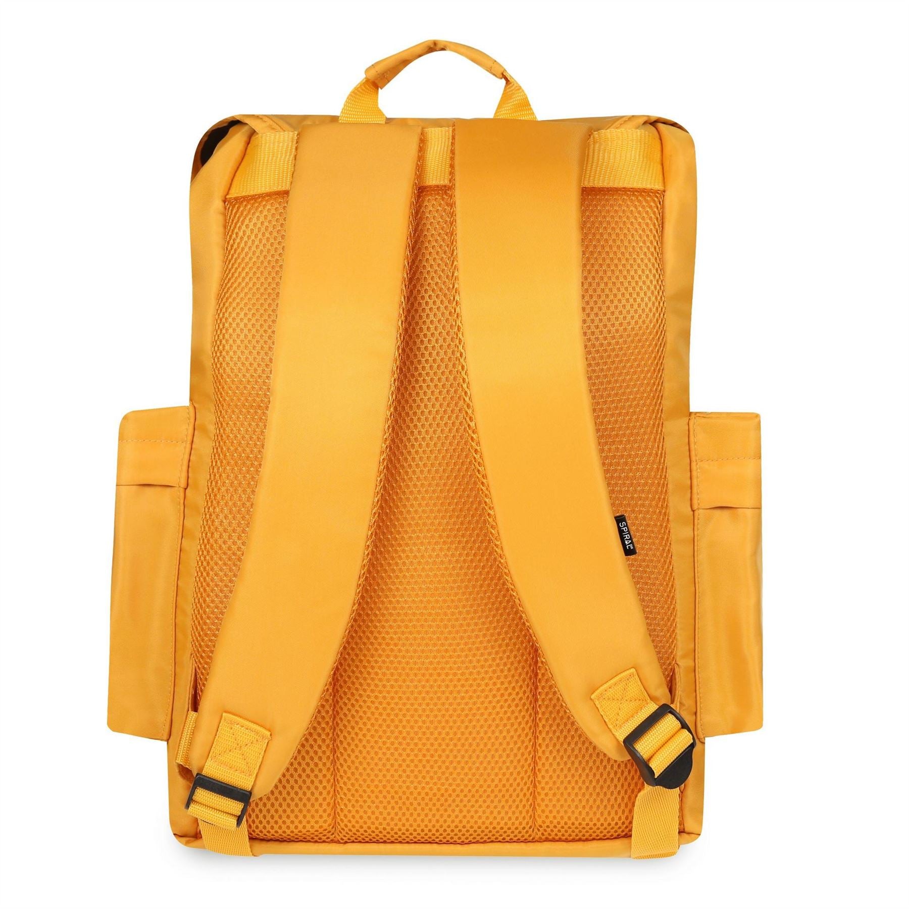 Spiral Arlo Rectangle Shape Backpack with Logo Patch