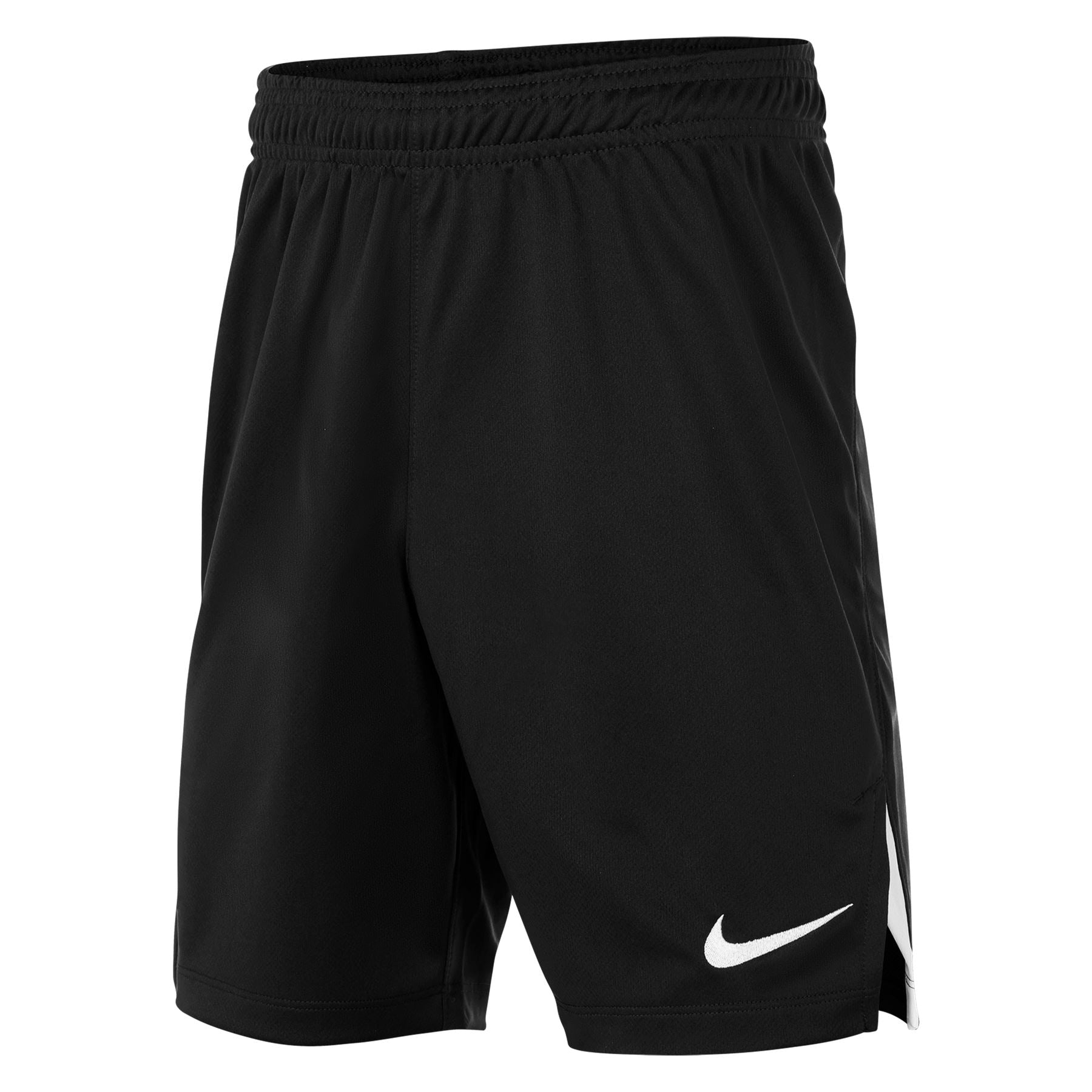 Nike Solid Patterned Soccer Shorts with Elasticated Waistband