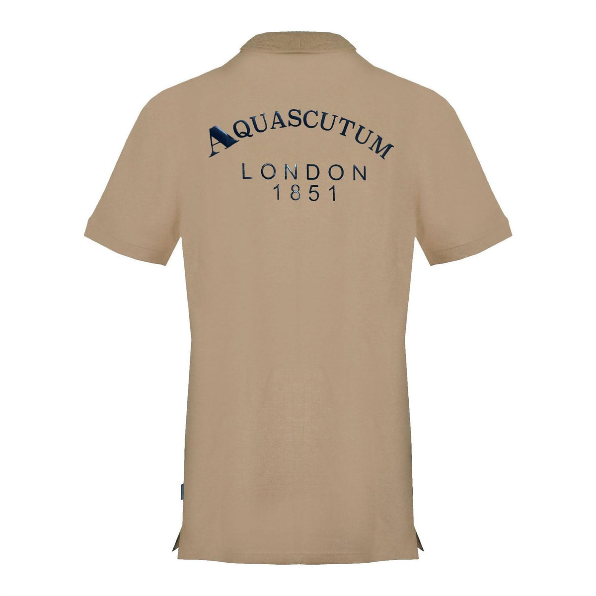 Aquascutum Collared Neck Short Sleeve Polo Shirt