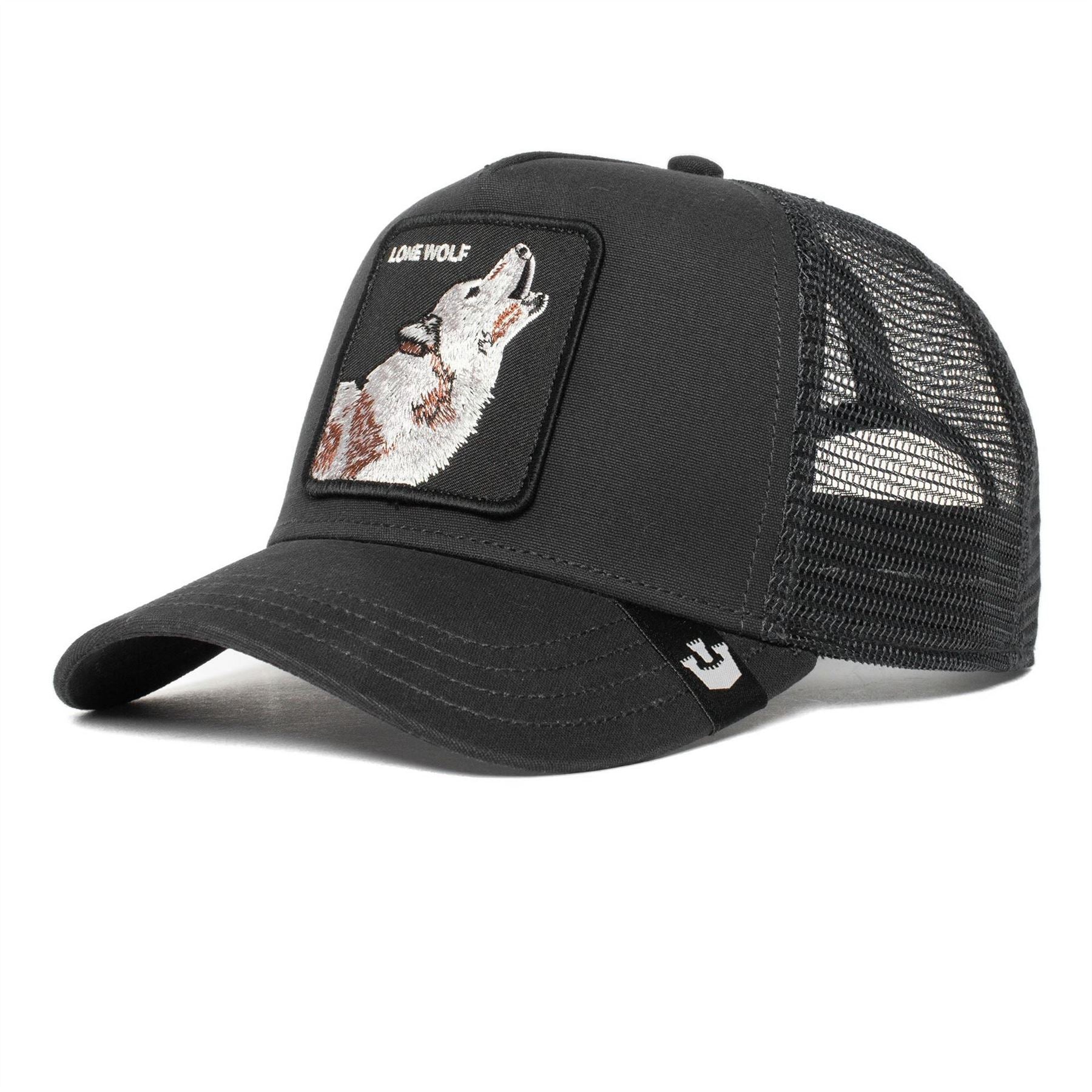 Goorin Bros Adjustable Trucker Cap with Pre-Curved Brim