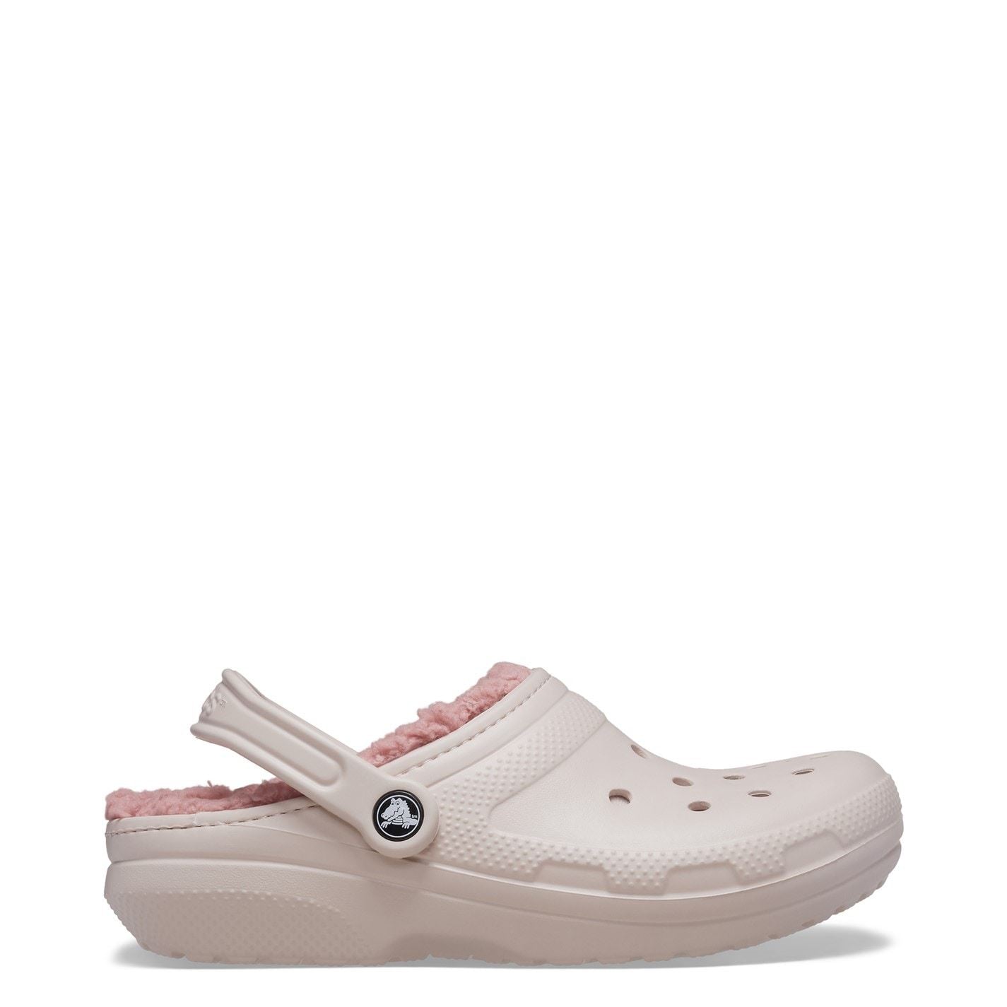 Crocs Lined Shuv Clogs with Perforated Toe