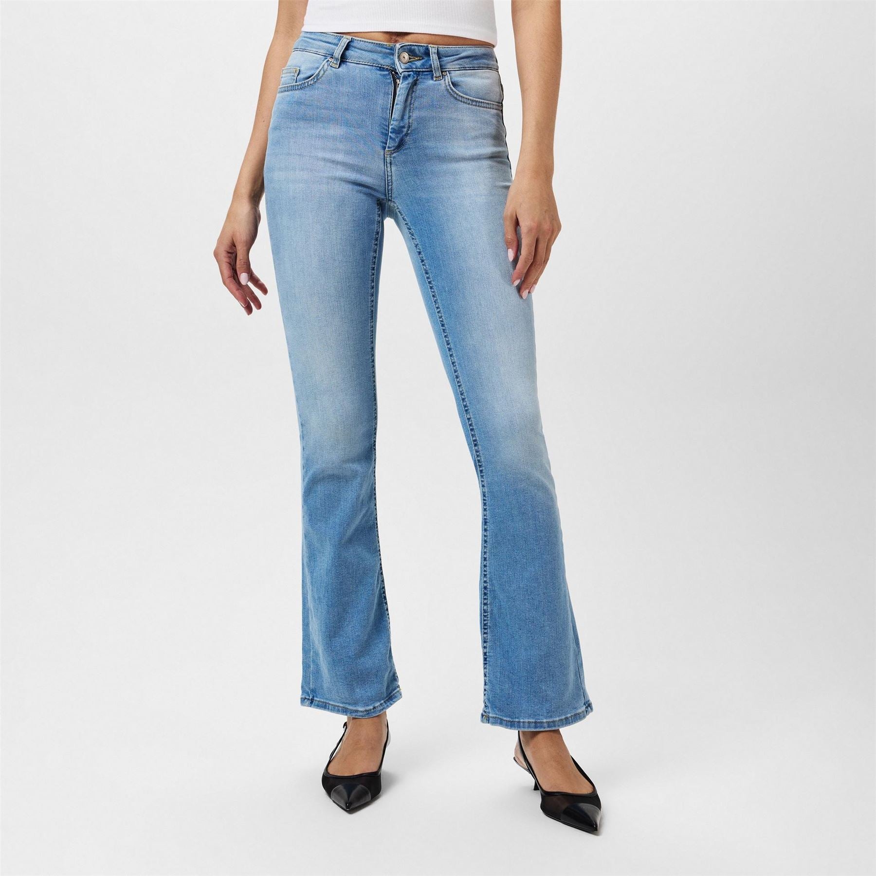 Only Wide Leg Regular Fit Jean