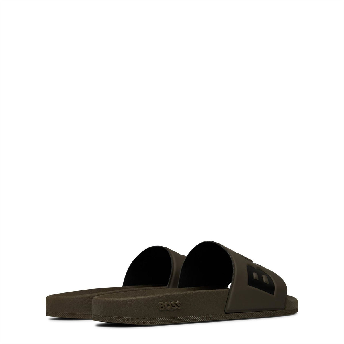 Boss Comfy Slider Sandals With Logo Detail (aryeh)