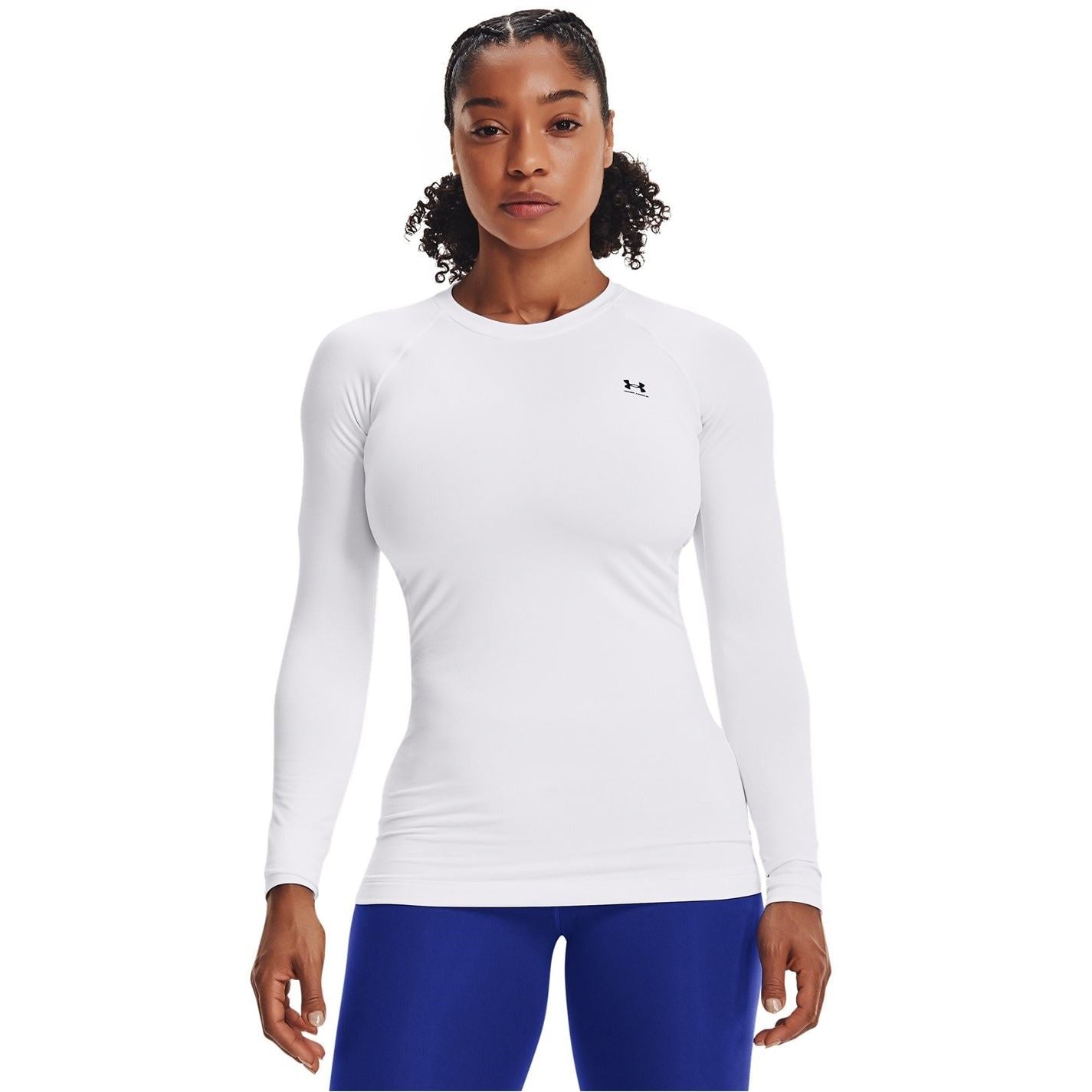 Under Armour Slim Fit Raglan Sleeve Ribbed Collar Competition T-Shirt