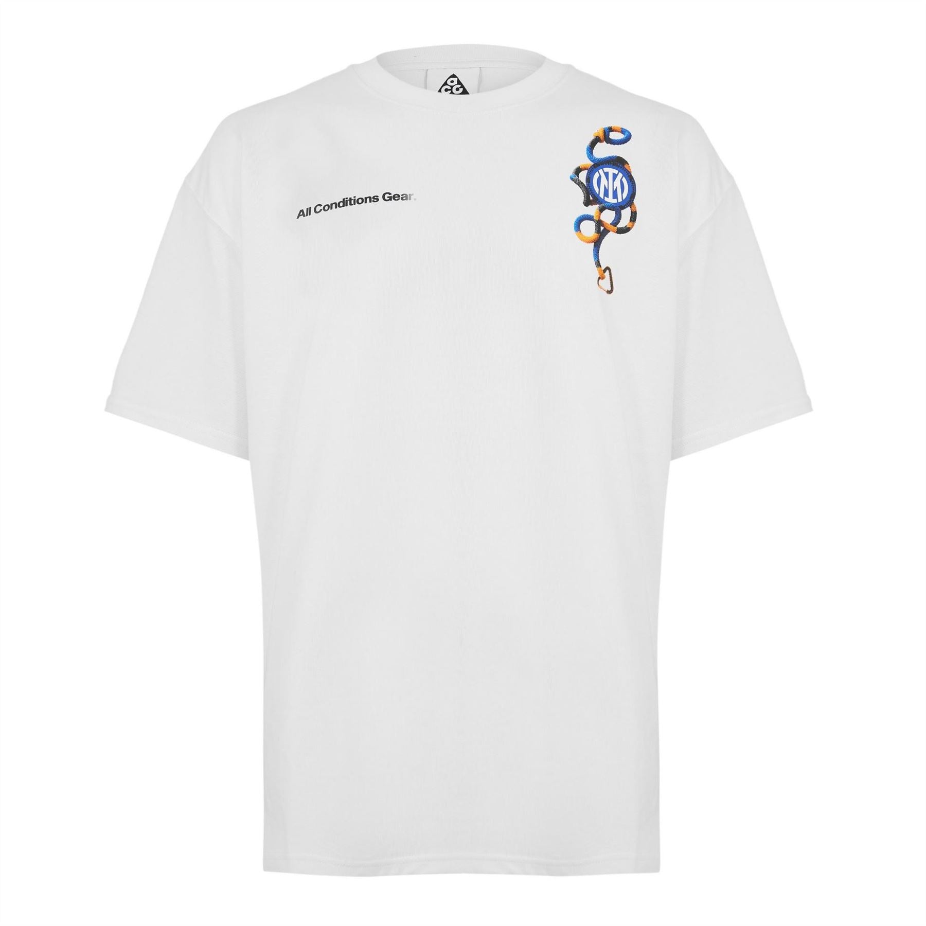 Nike Inter Milan Licensed Short Sleeve T-Shirt