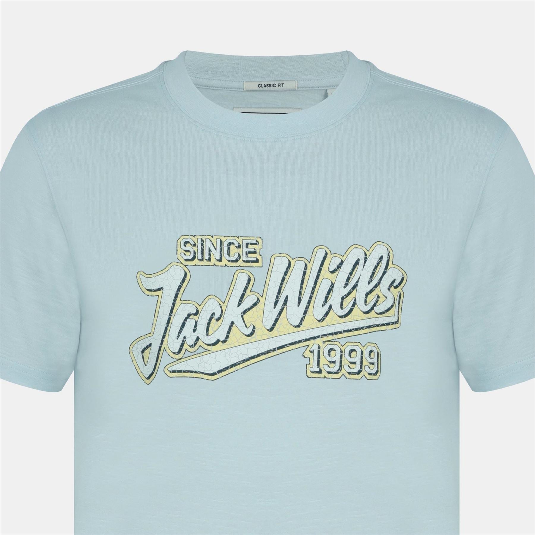 Jack Wills Retro Graphic Cotton Short Sleeve Crew Neck T-Shirt