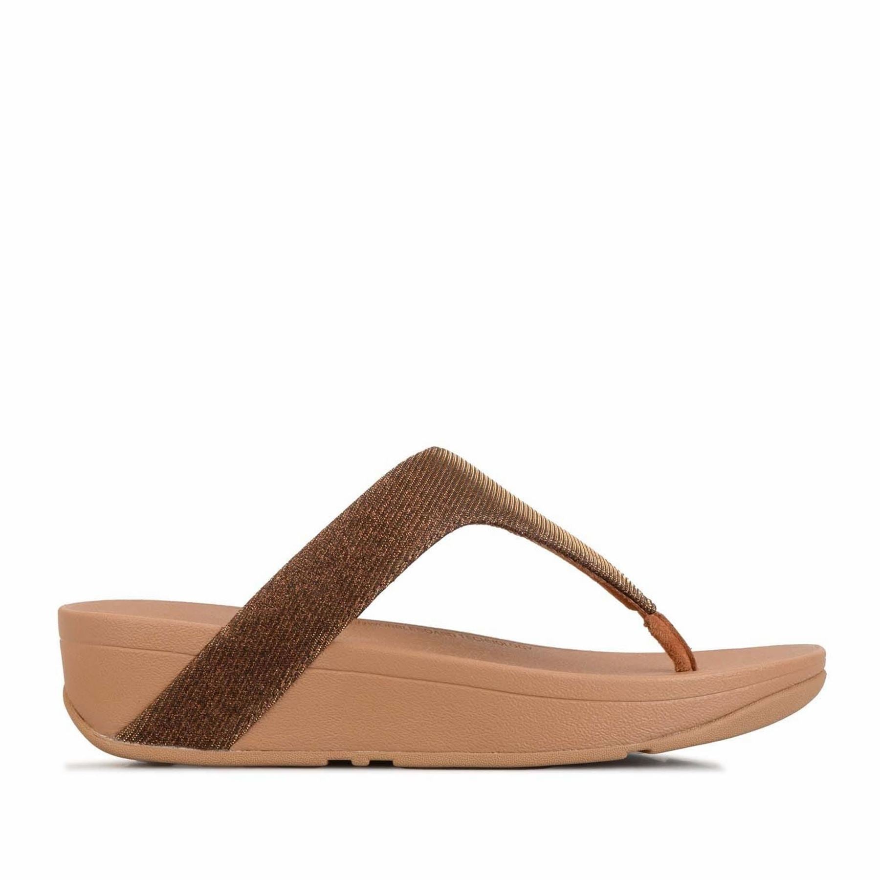 Fitflop Lottie Glitzy Toe Thong Sandals