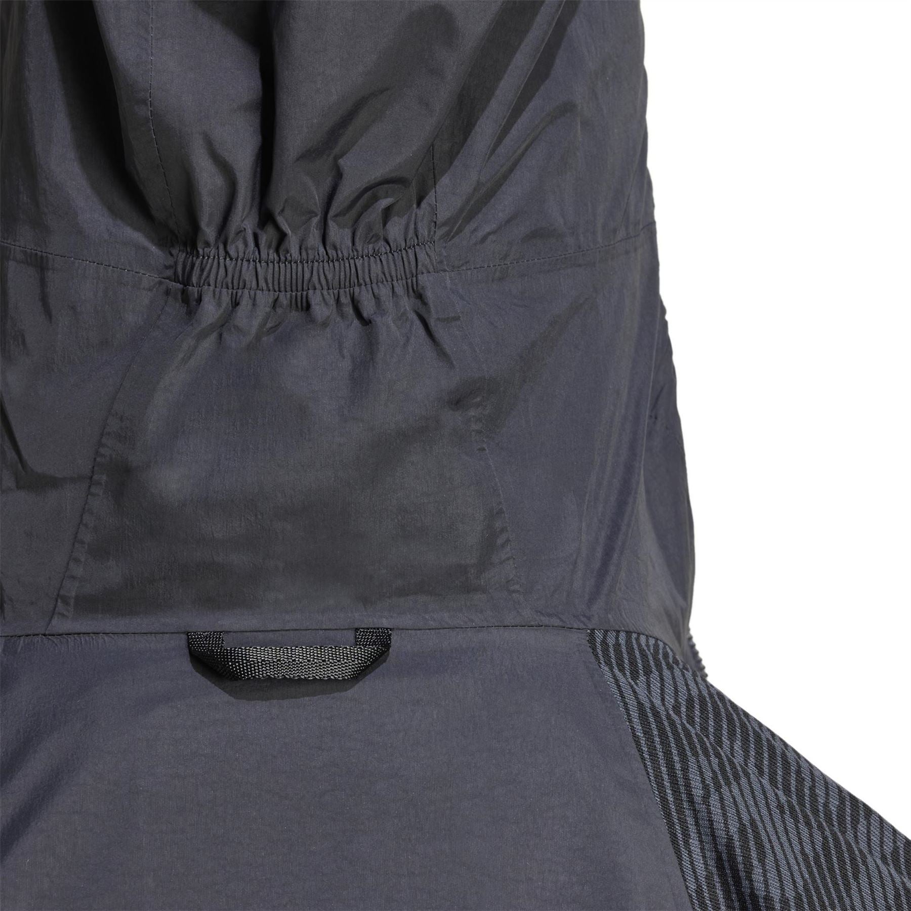adidas XPR Hybrid Hooded Full Zipper Color Block Rain Jacket