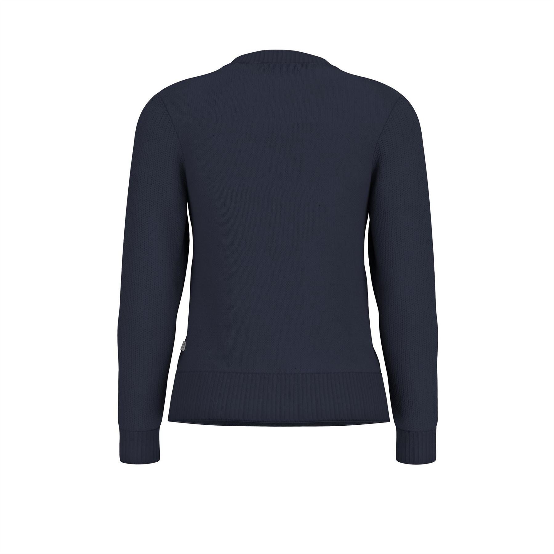 Guess Intarsia Knitted Crew Neck Jumper