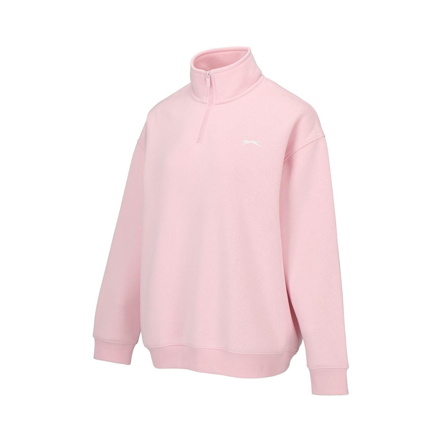 Slazenger Womens Neck Quarter Zip Sweatshirt