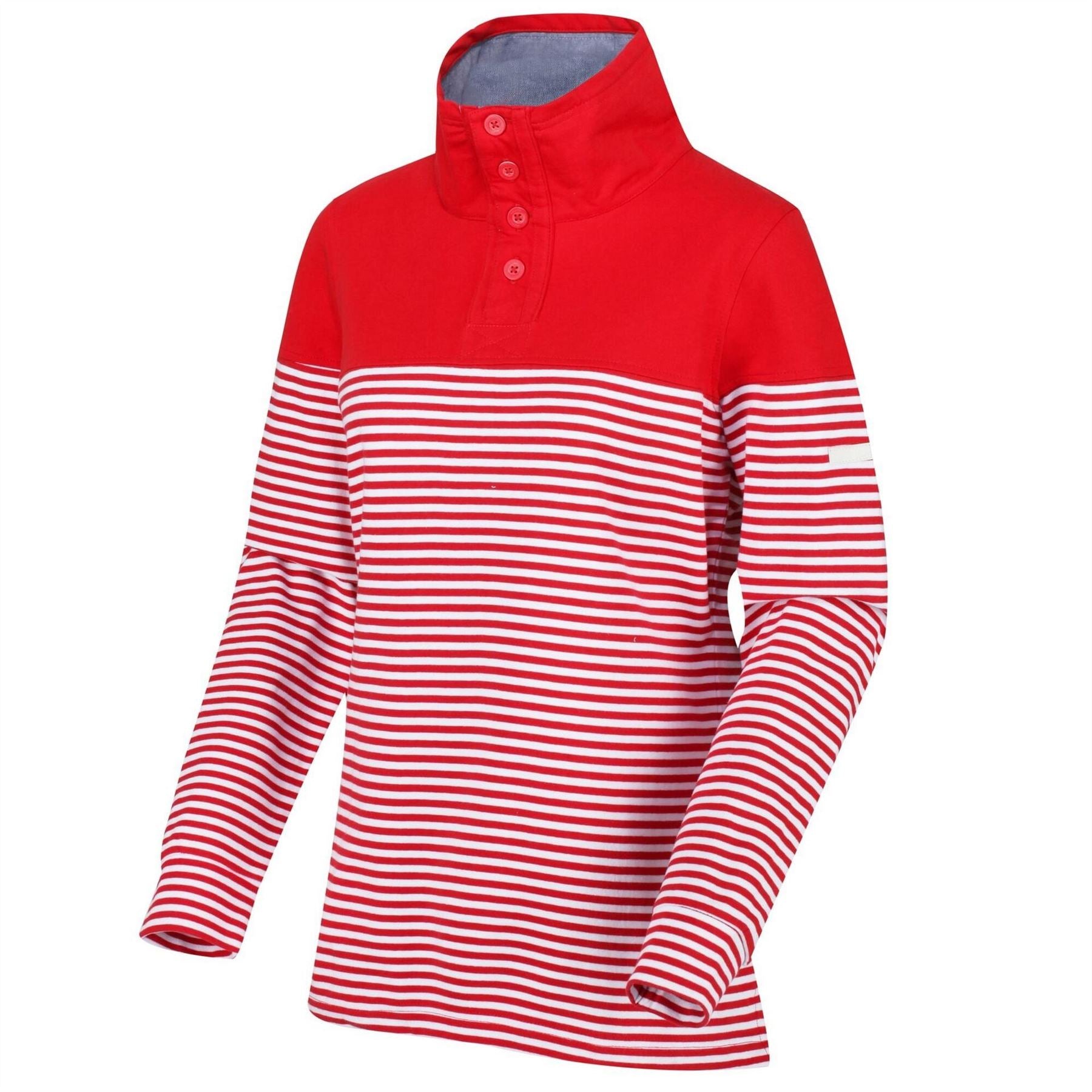 Regatta Camiola Striped Quarter Zip Fleece