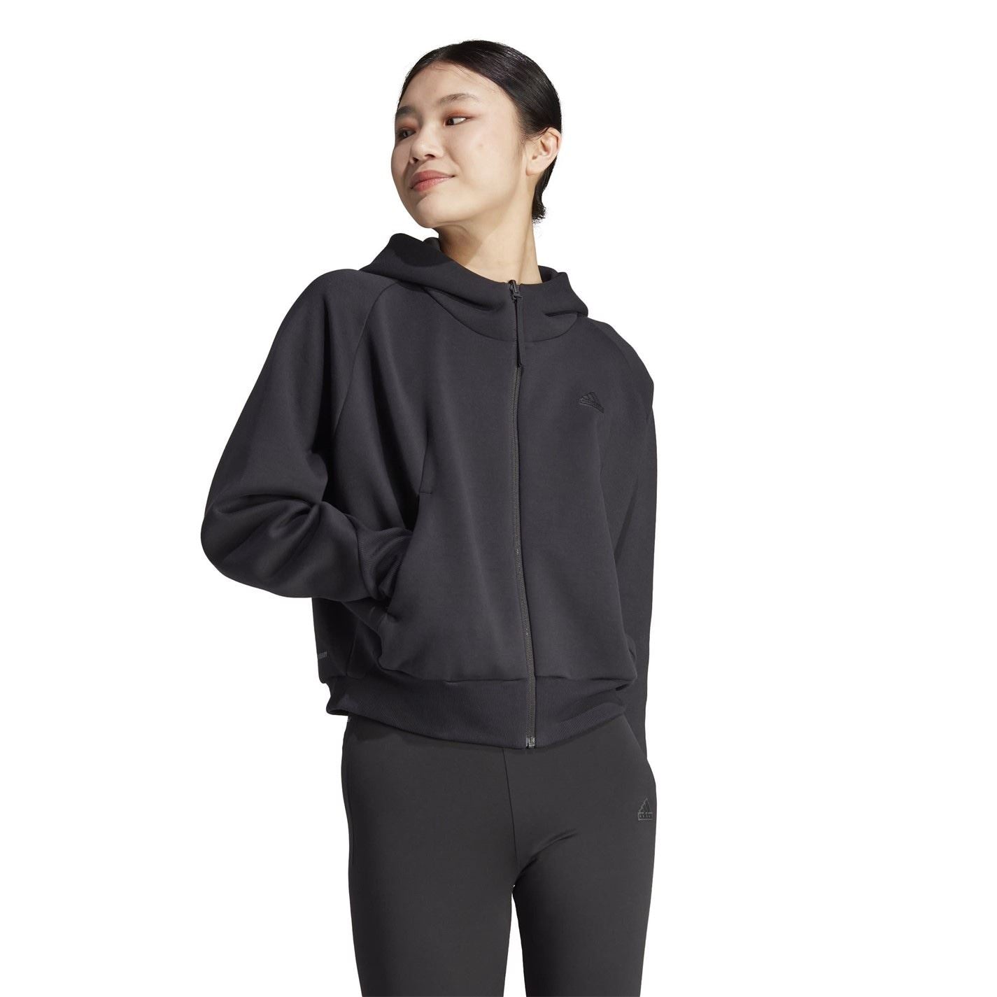 adidas Womens Z.n.e. Full Zip Hoodie