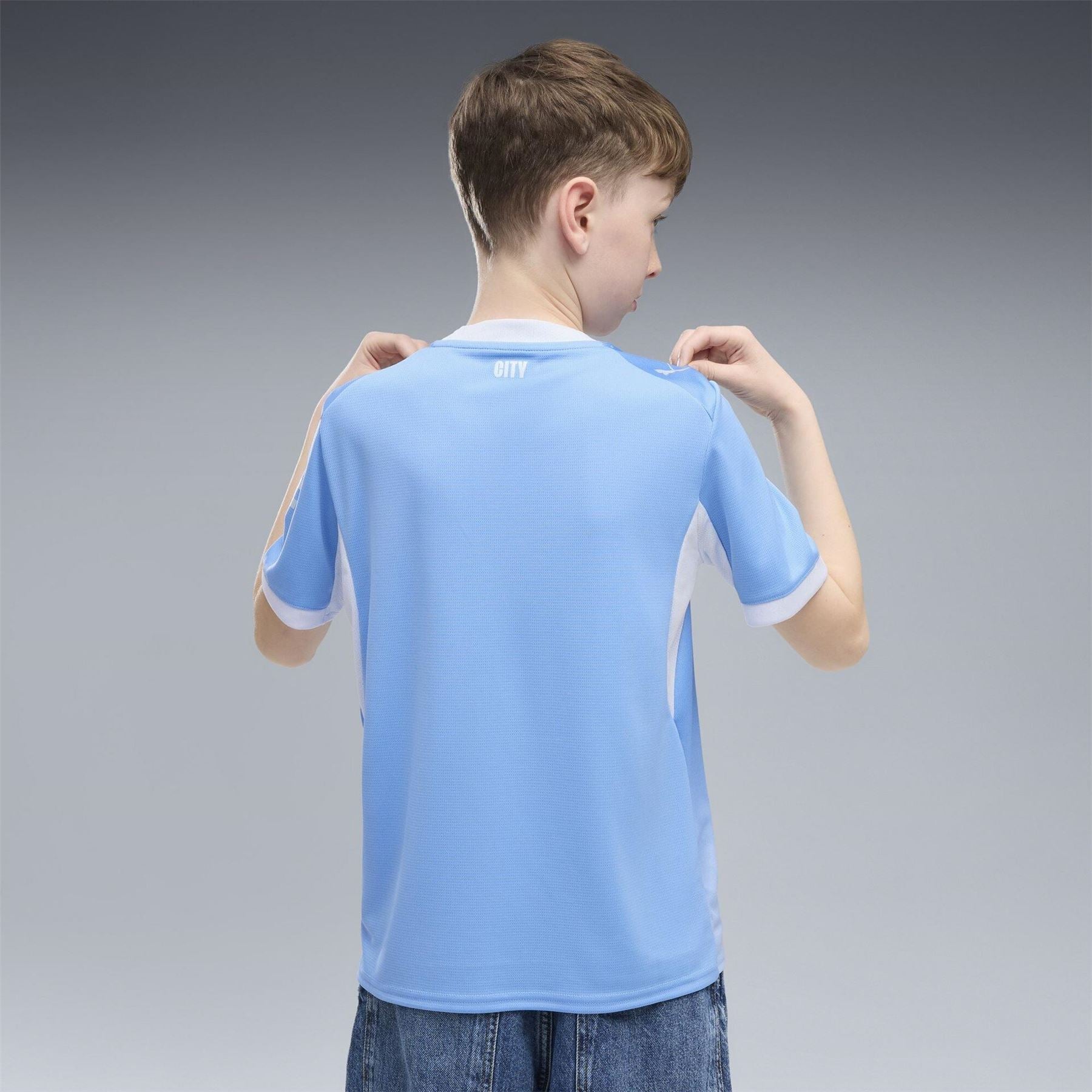 Puma City Home Shirt 2026 27 Juniors
