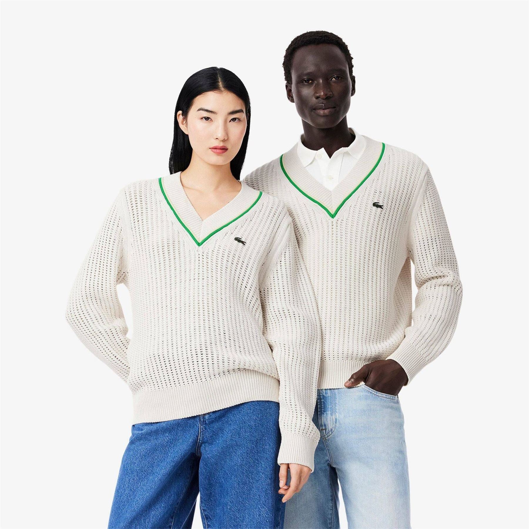 Lacoste V-Neck Regular Fit Sweater