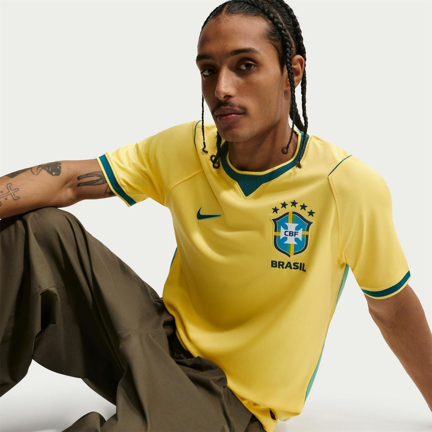 Nike Brazil International Football Shirt