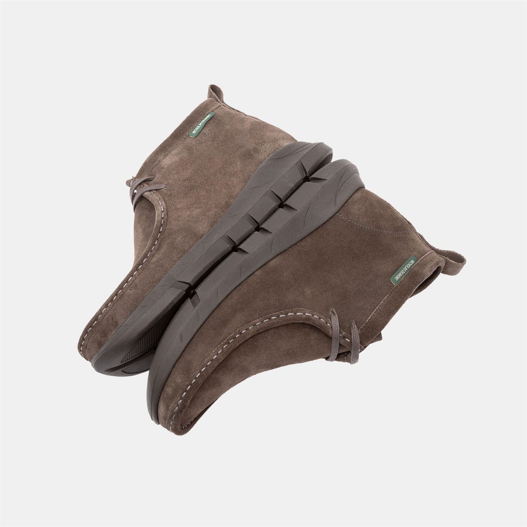 Nicholas Deakins Ren Suede Low Top Trainers