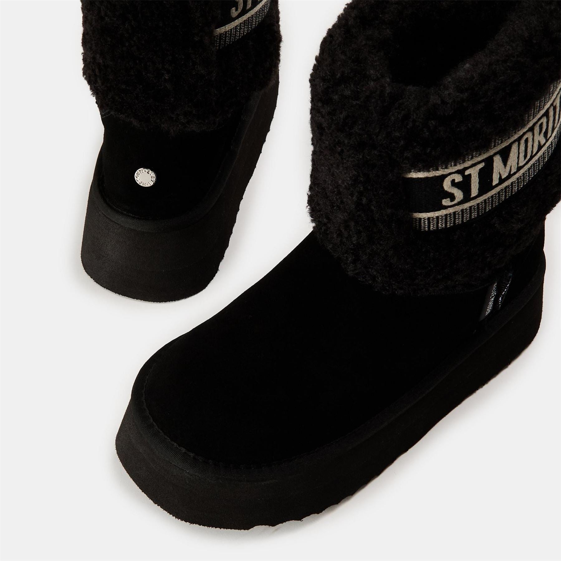 Steve Madden St. Moritz Snug Metallic Boots