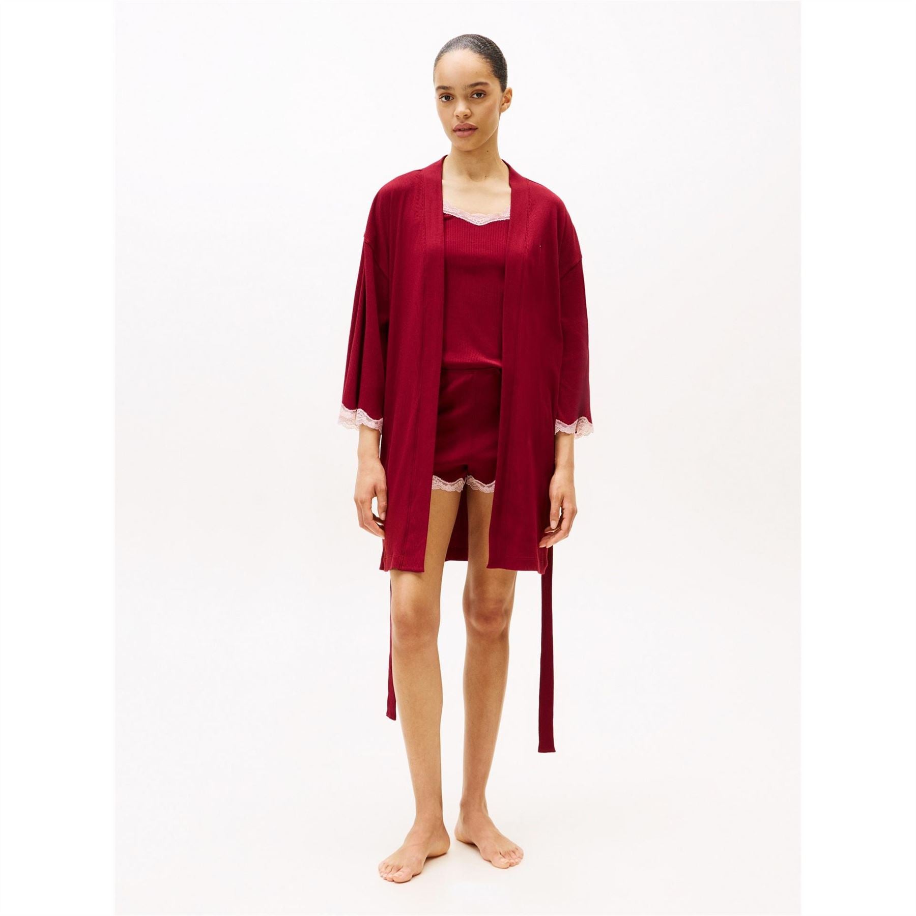 Tommy Hilfiger Lacee Kimono Dressing Gown