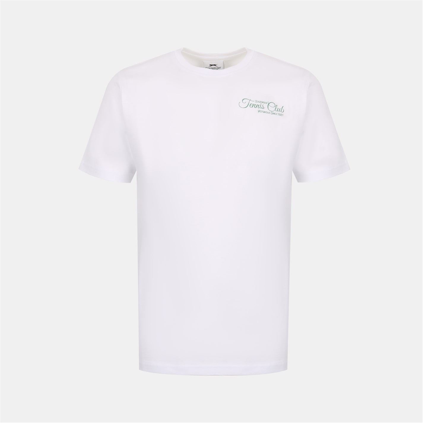 Slazenger Tennis Club Crew Neck Short Sleeve T-Shirt