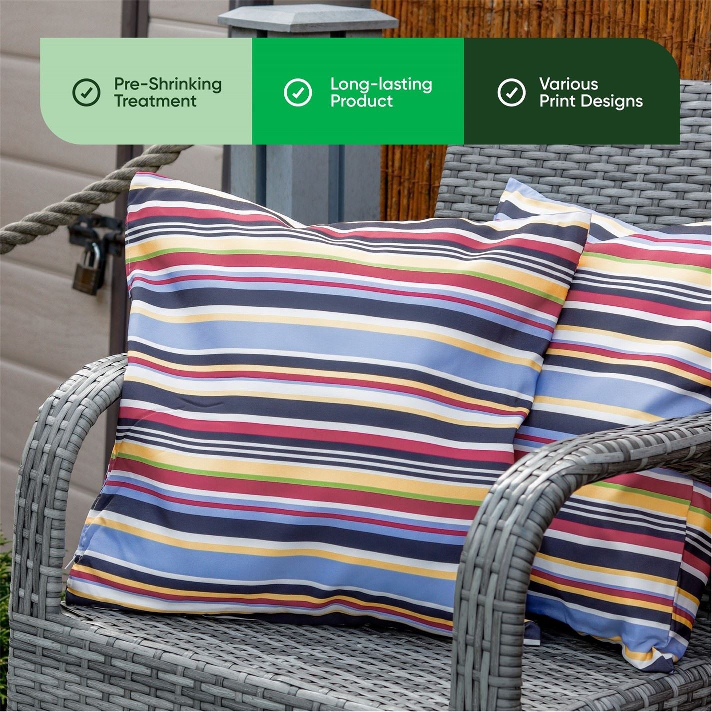 Streetwize Of Filled Outdoor Cushions