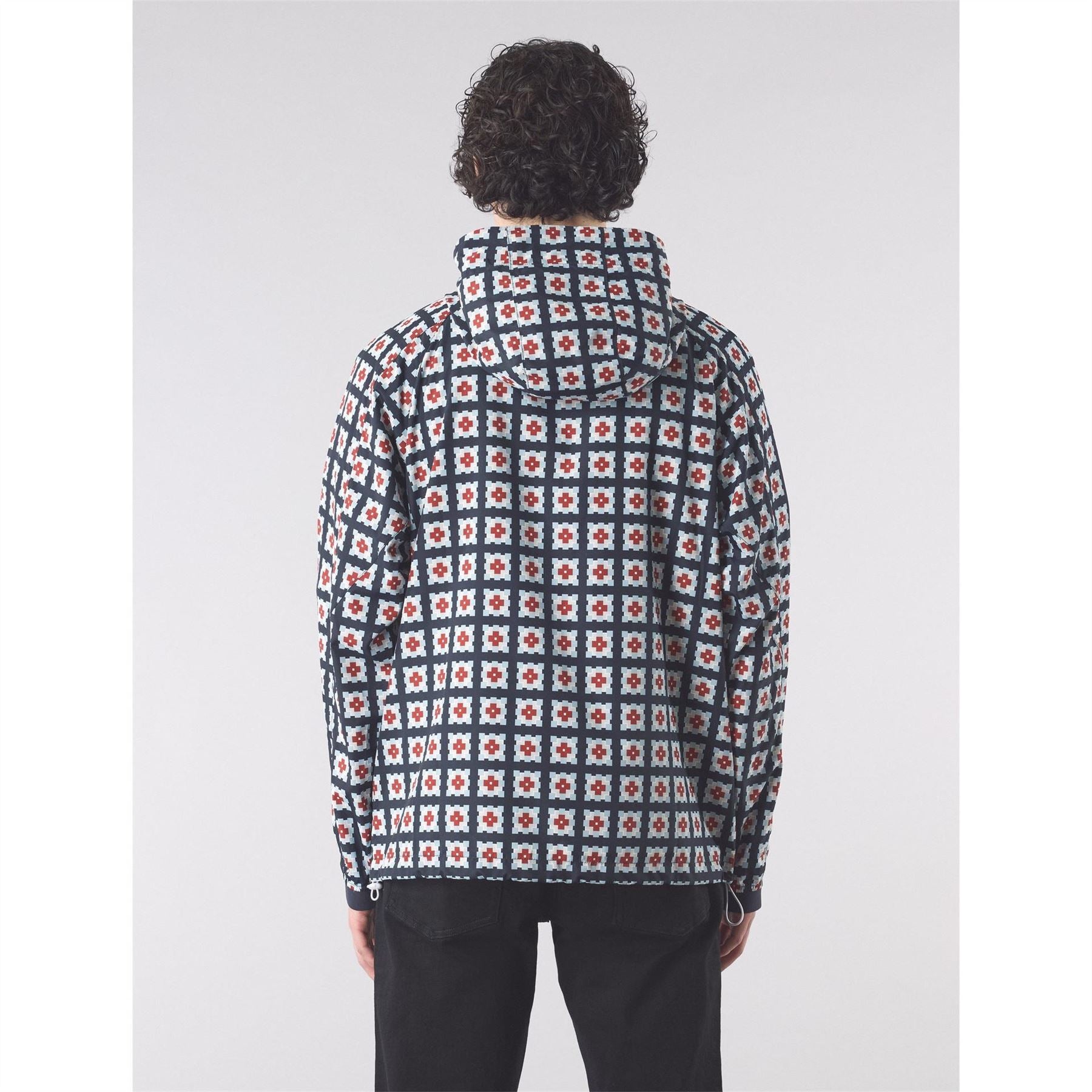 Pretty Green Timperley Geo Water Resistant Rain Anorak