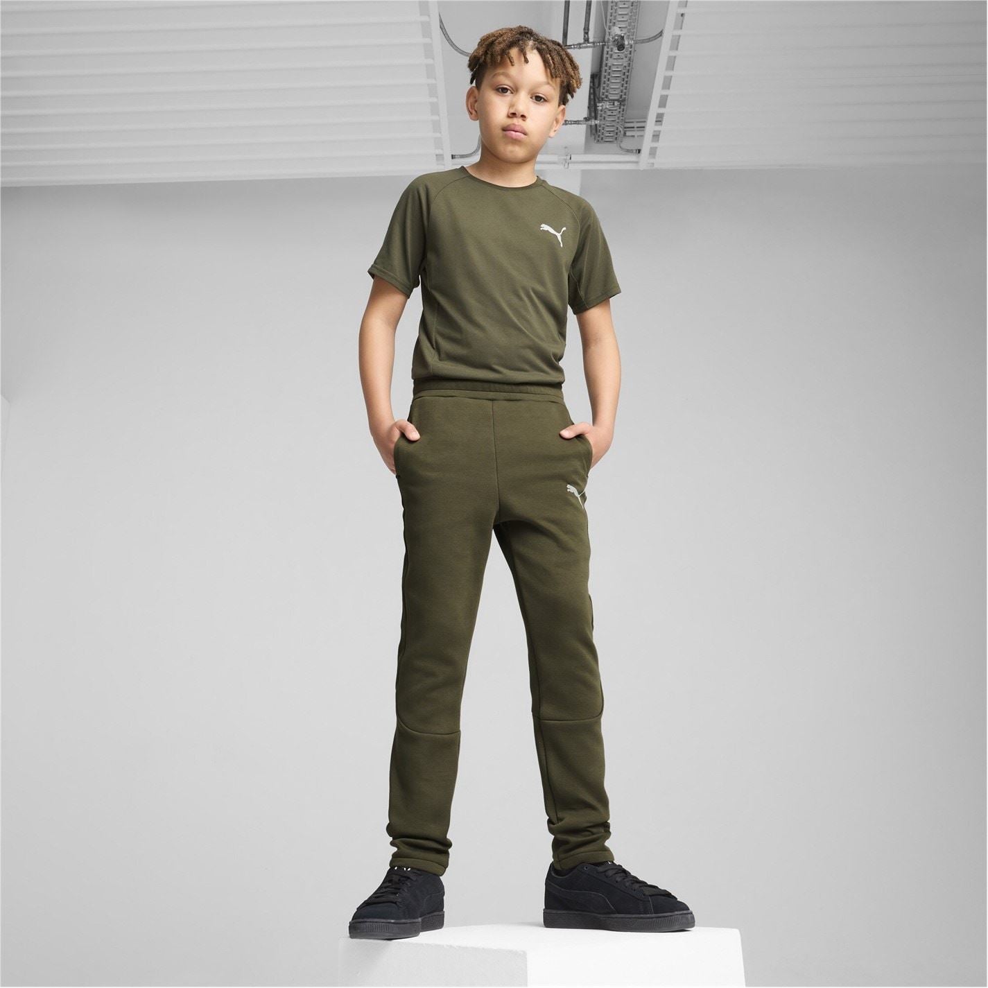 Puma Evostripe Pants Dk B Joggers Unisex Kids