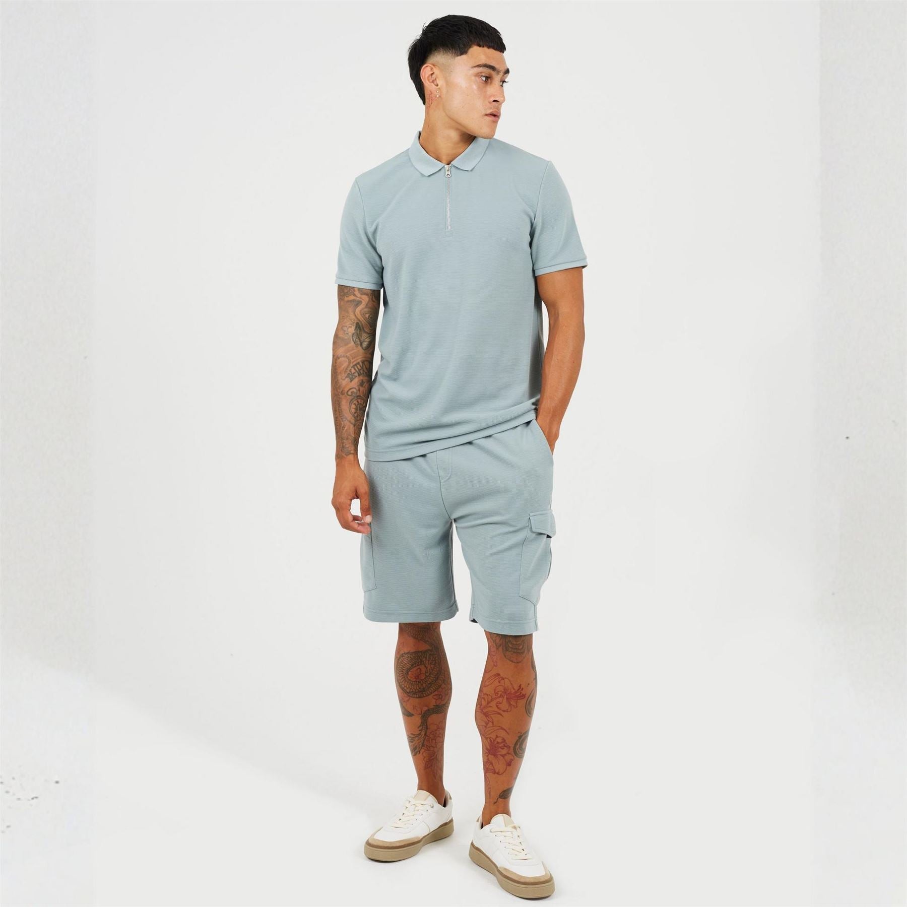 Brave Soul Short Sleeve Polo Shirt