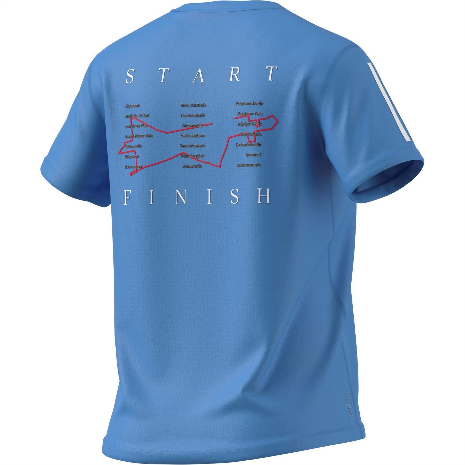 adidas Ber Half Short Sleeve Performance Running Top