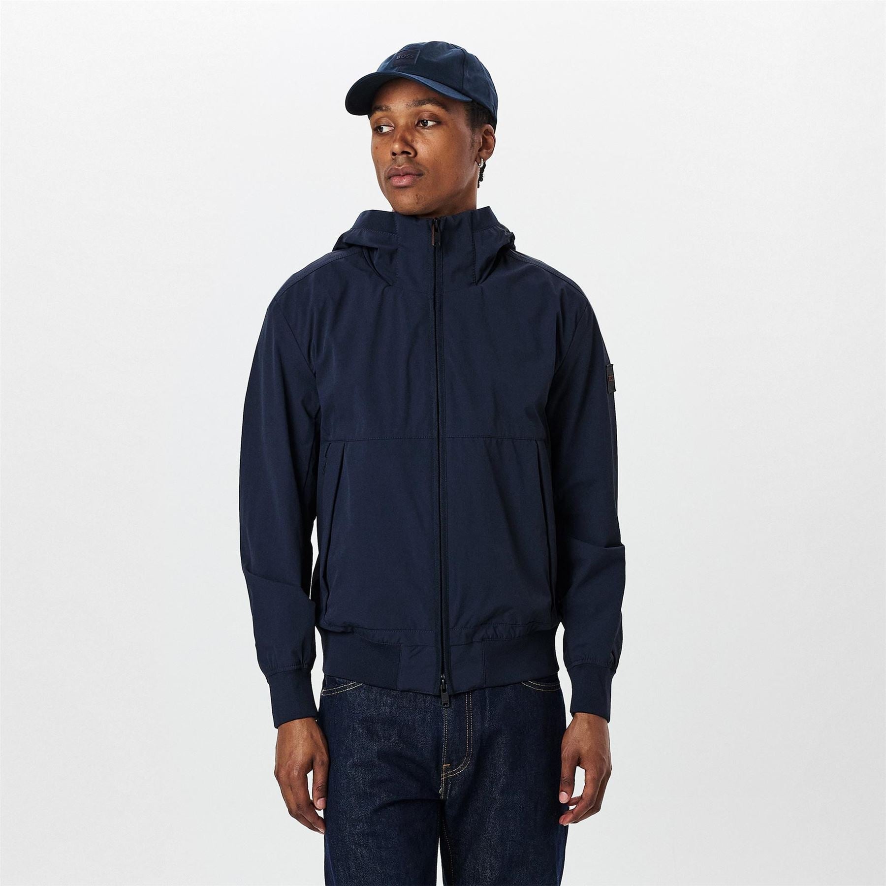 Boss Oloco 01 Orange Weather Resistant Softshell Jacket