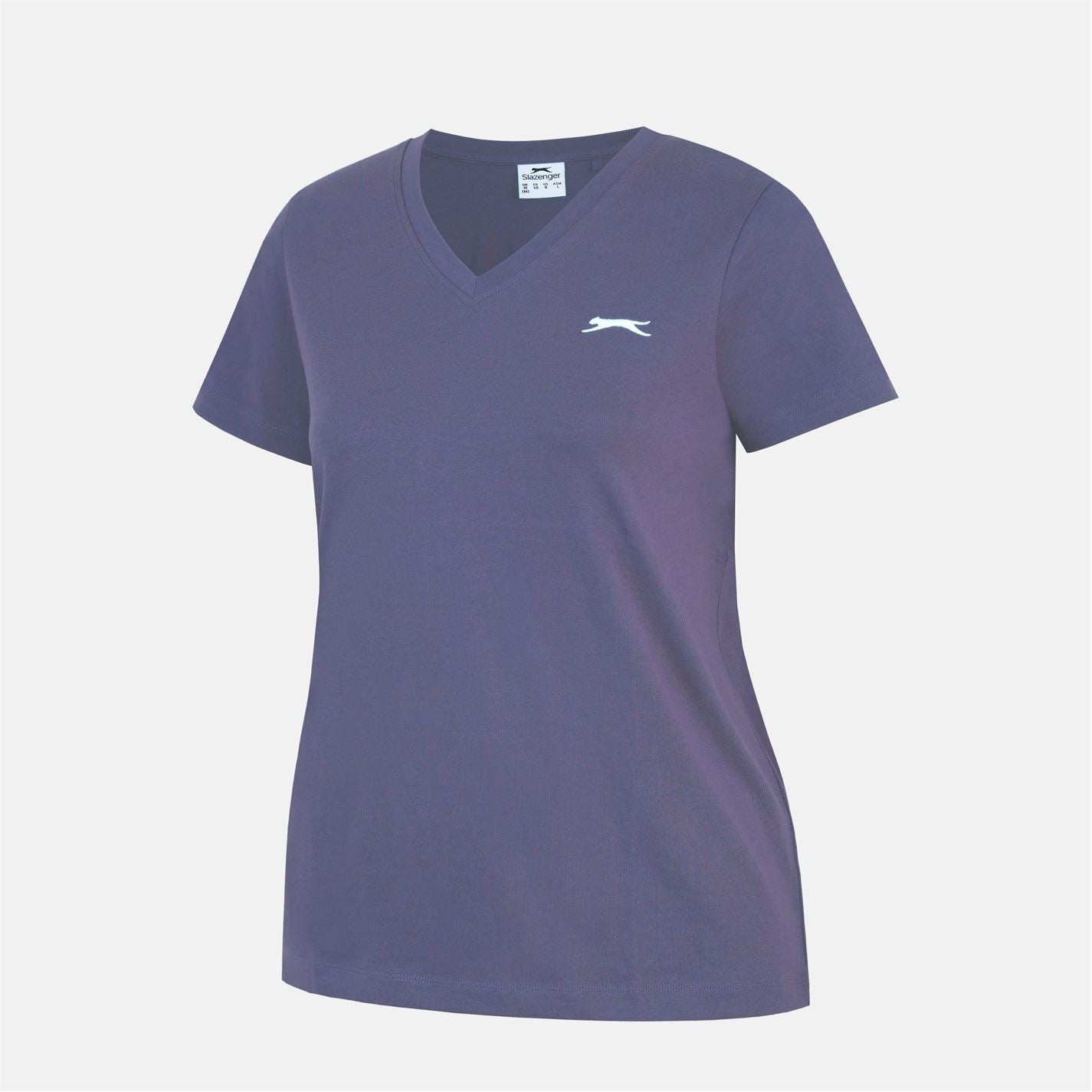 Slazenger Ladies V Neck Tee Shirt