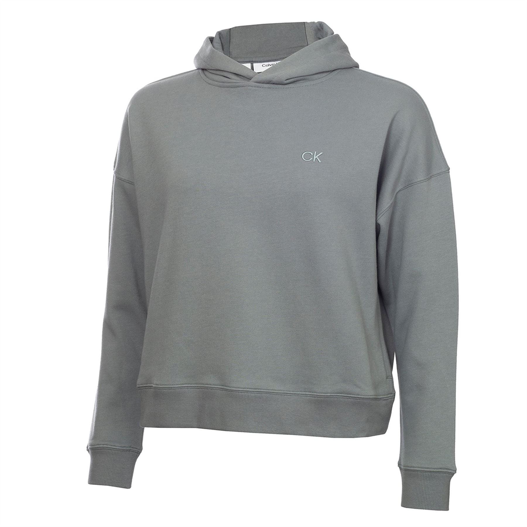 Calvin Klein Golf Cropped Relaxed Fit Drop Shoulder Hoodie