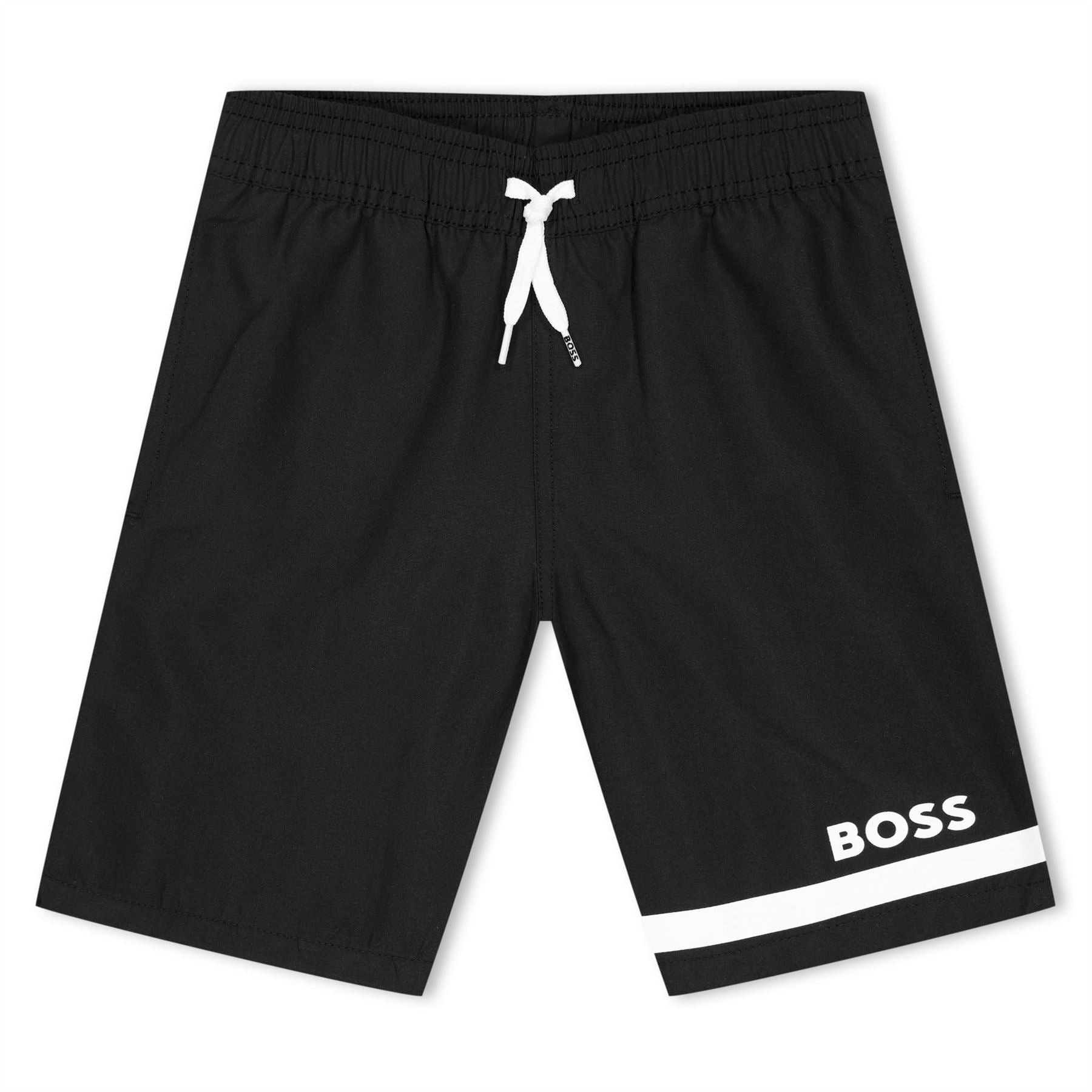 Boss Logo Print Swim Short