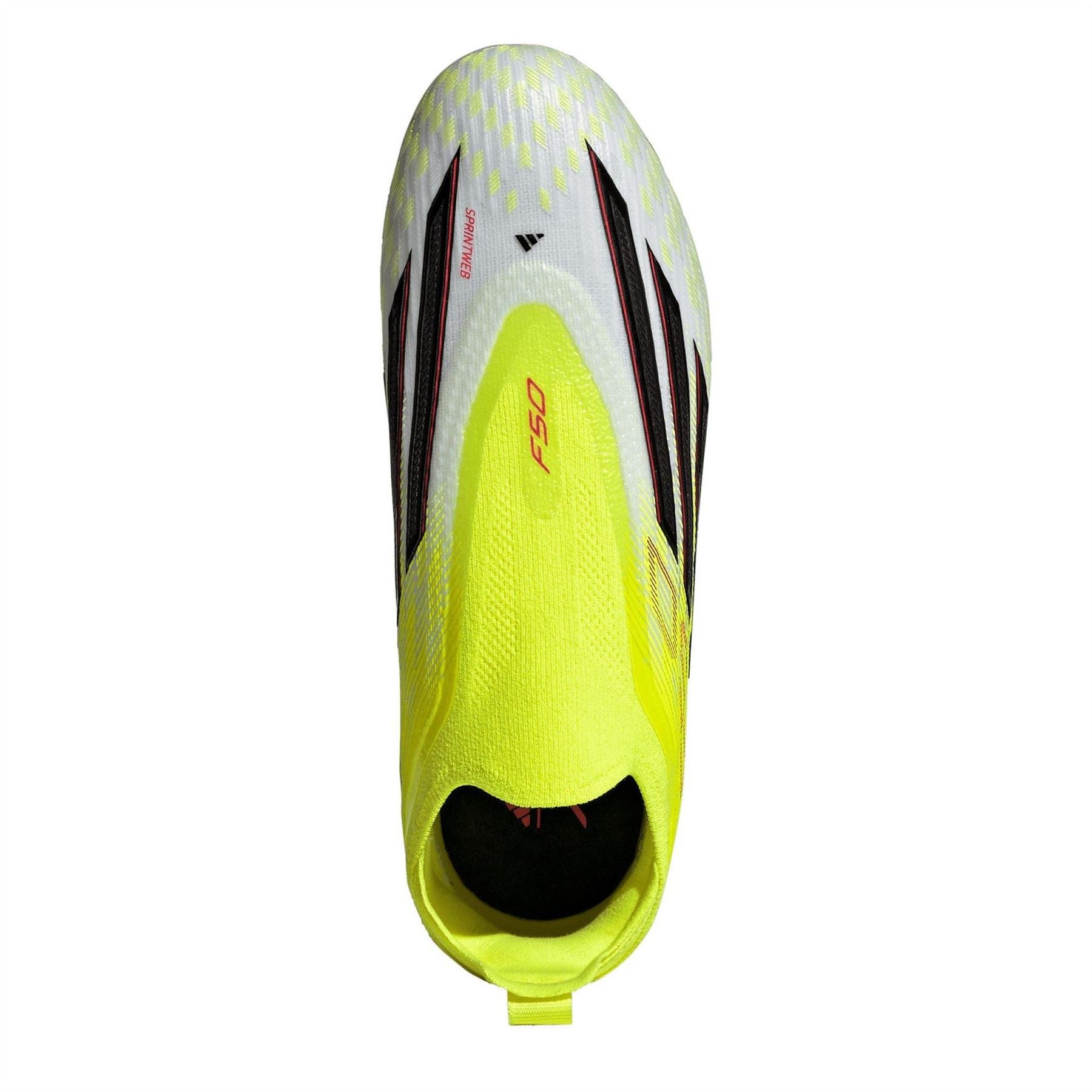 adidas F50 Elite Laceless Juniors Firm Ground Football Boots