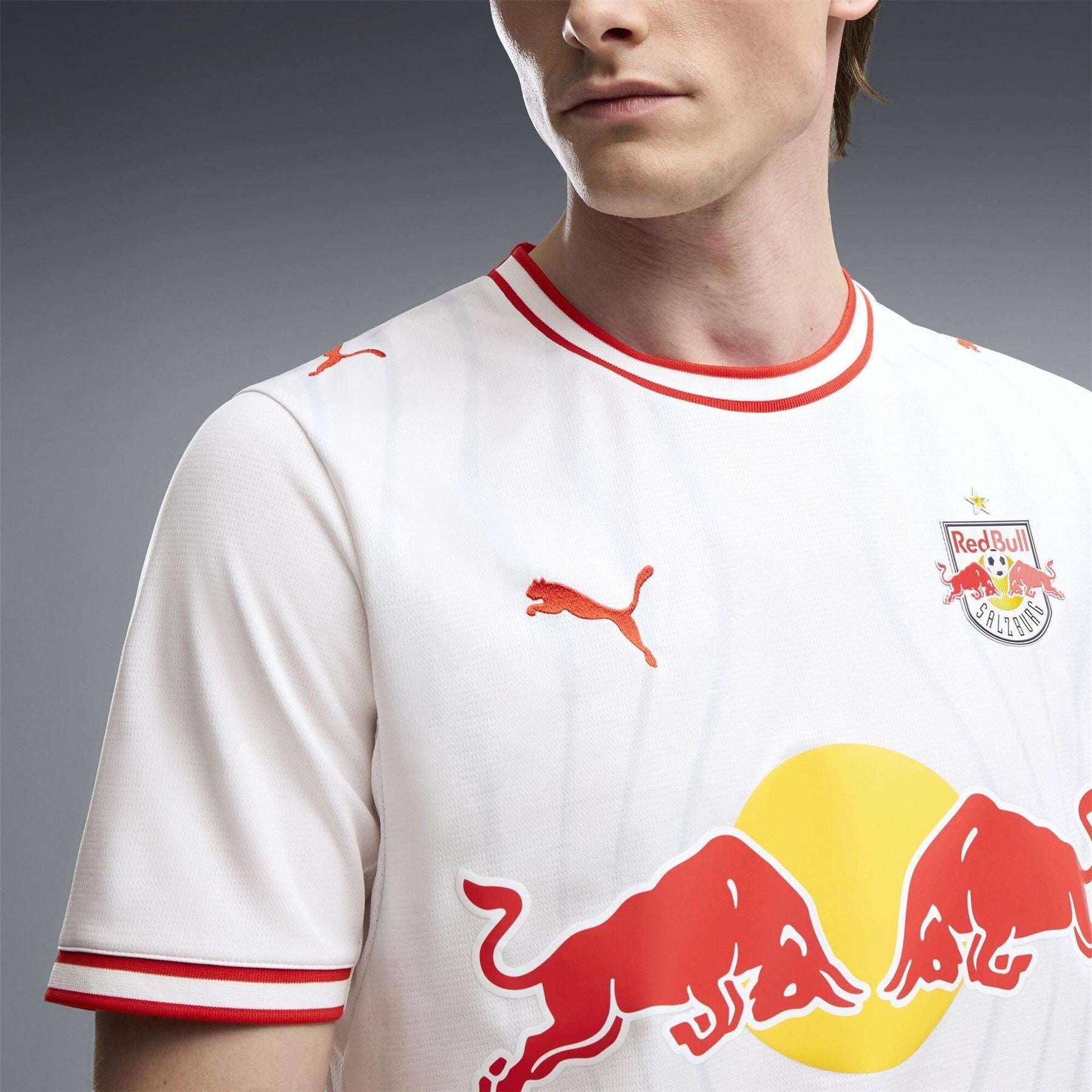 Puma Mens Bull Salzburg Home Shirt 2026 27