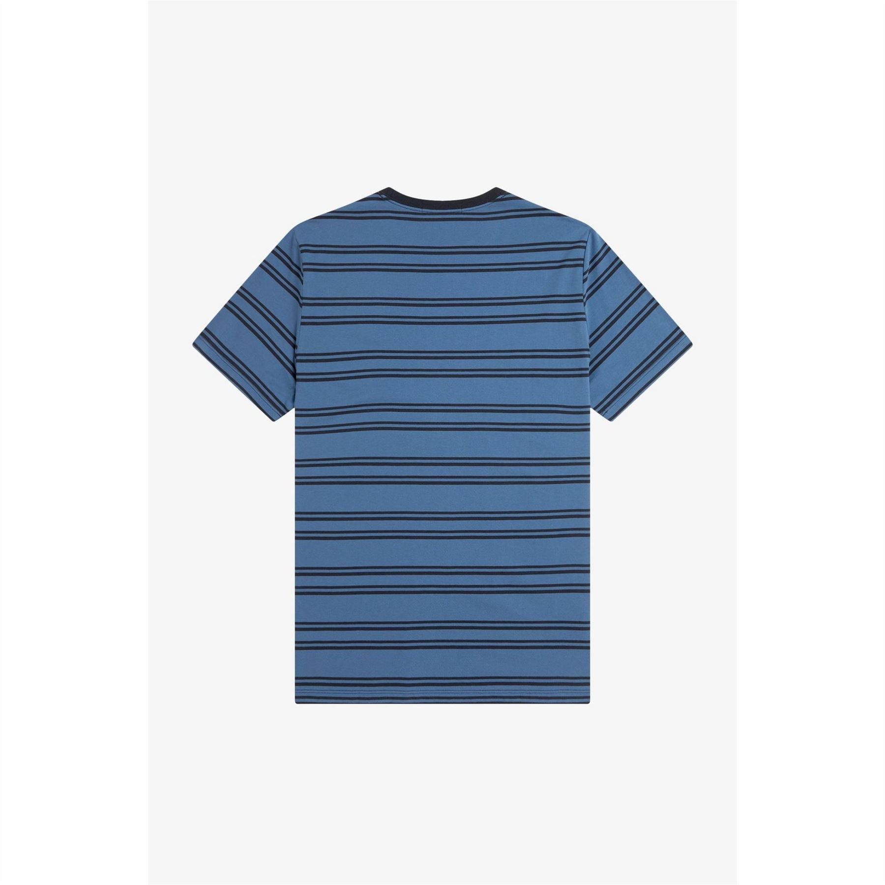 Fred Perry Fine Stripe Regular Fit T-Shirt