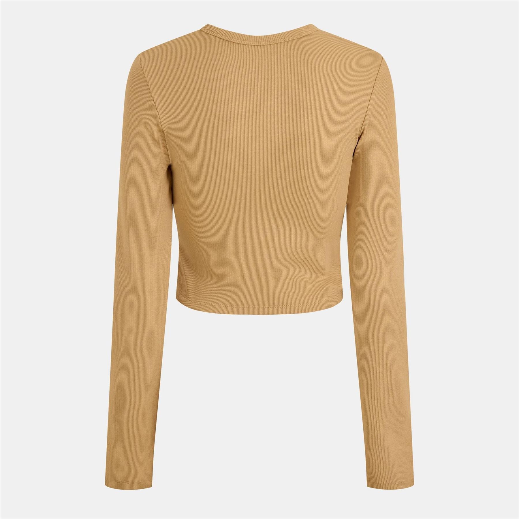 JJXX Feline Slim Fit Cropped Long Sleeve T-Shirt