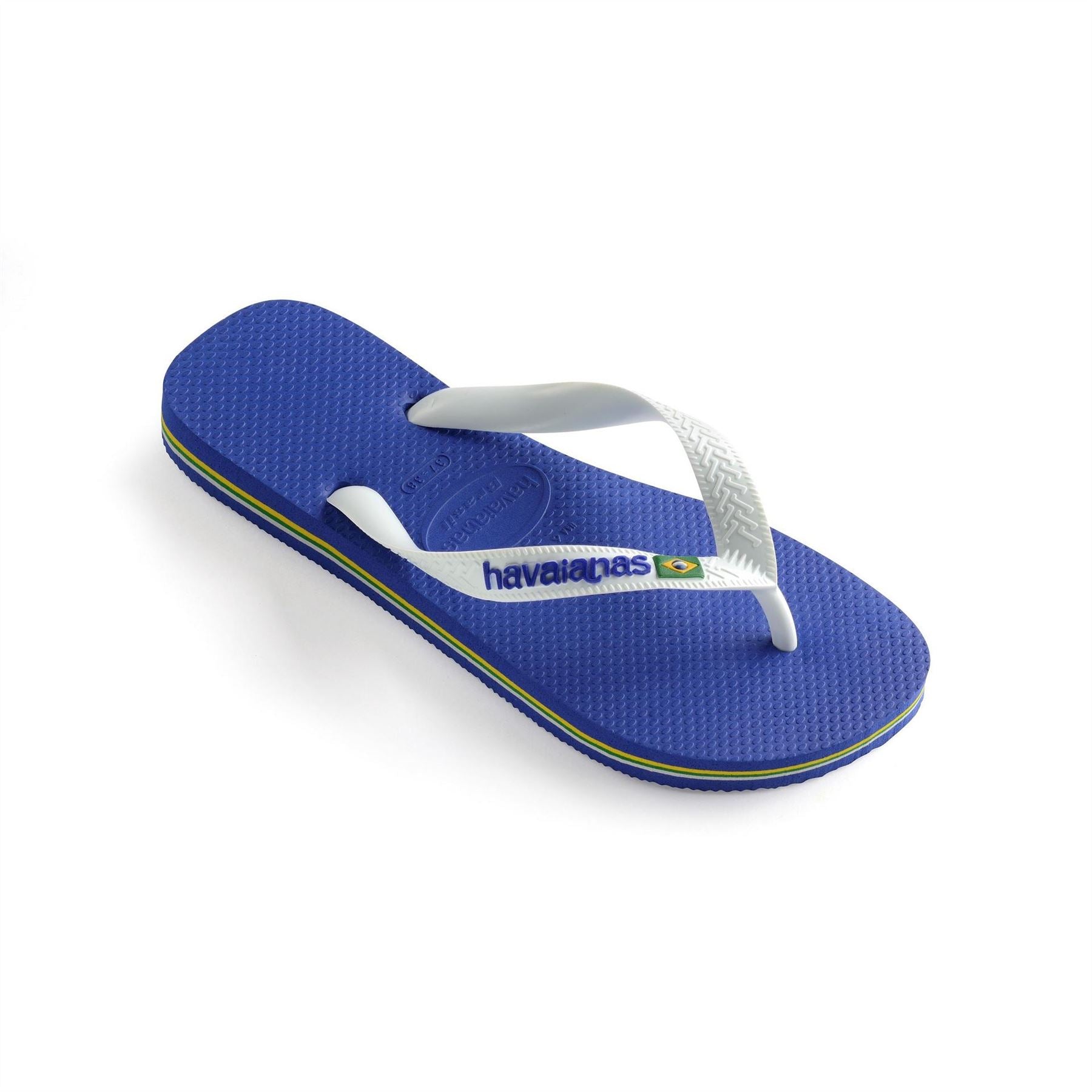 Havaianas 
Solid Patterned Thong Toe Flip Flops
